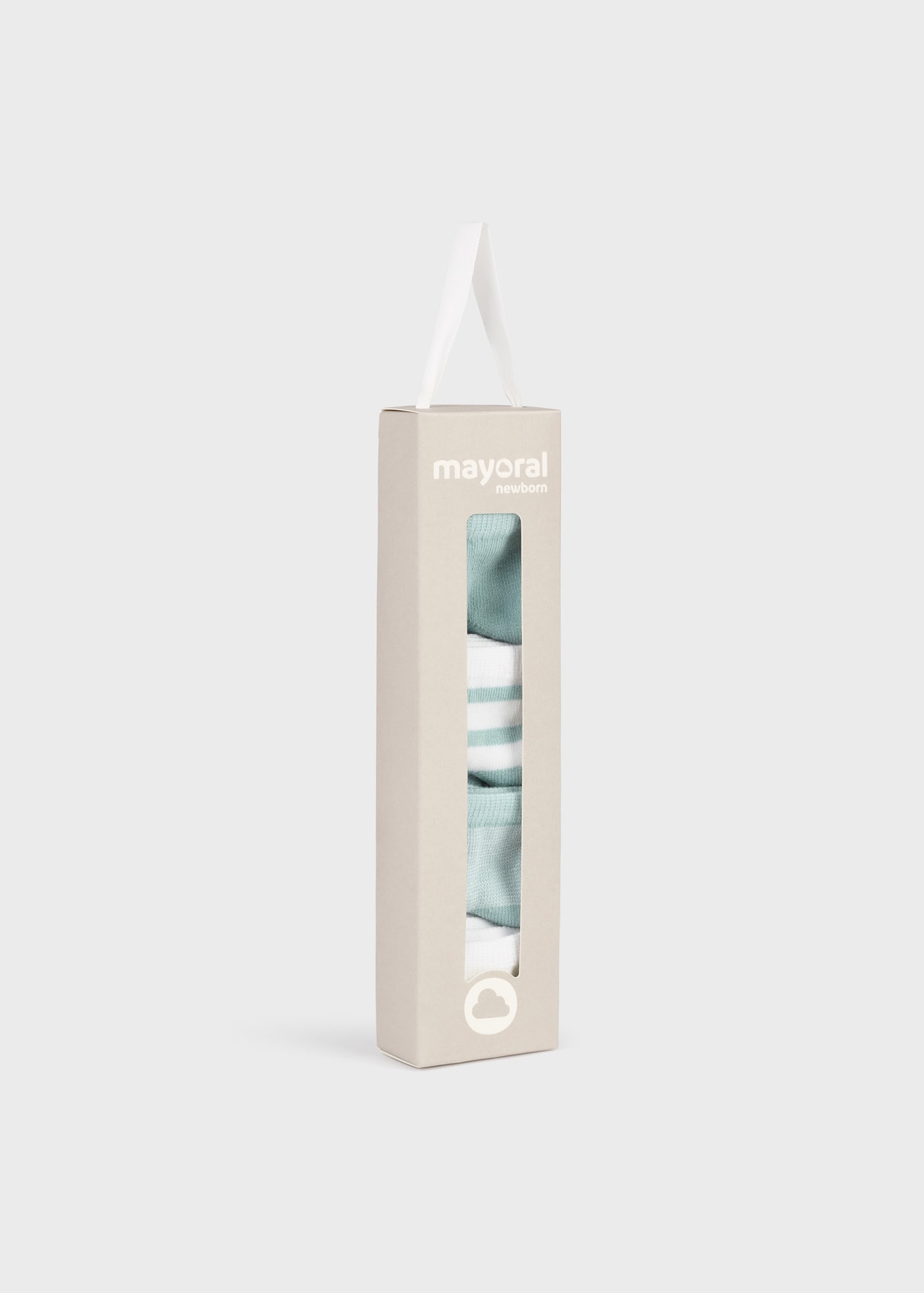 Newborn Set of 4 Organic Cotton Socks