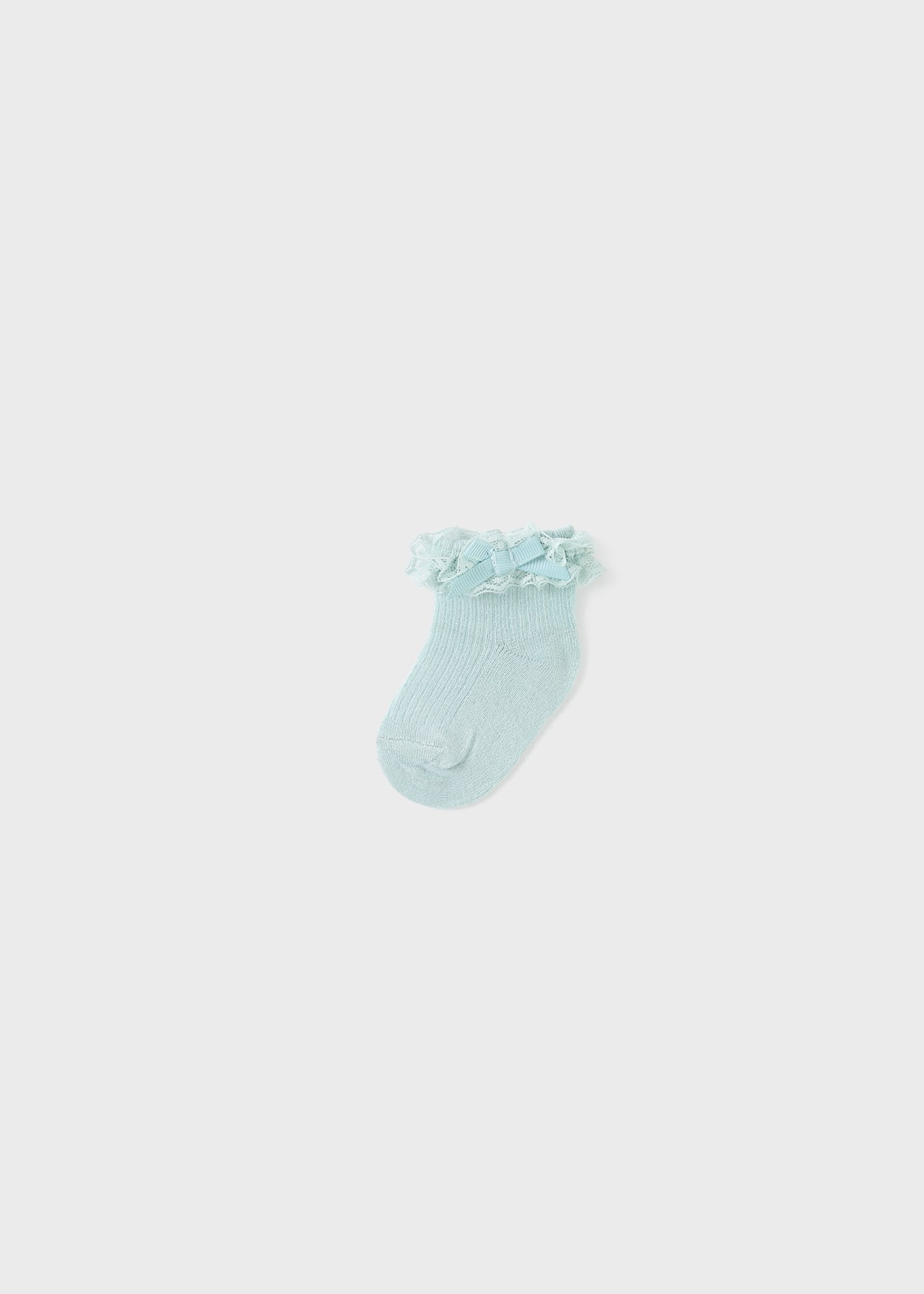 Елегантни чорапи от вискоза LENZING™ ECOVERO™ за новородено