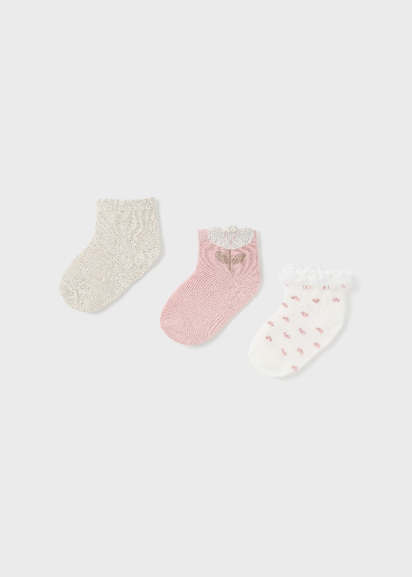Socken Set 3-teilig organische Baumwolle Baby