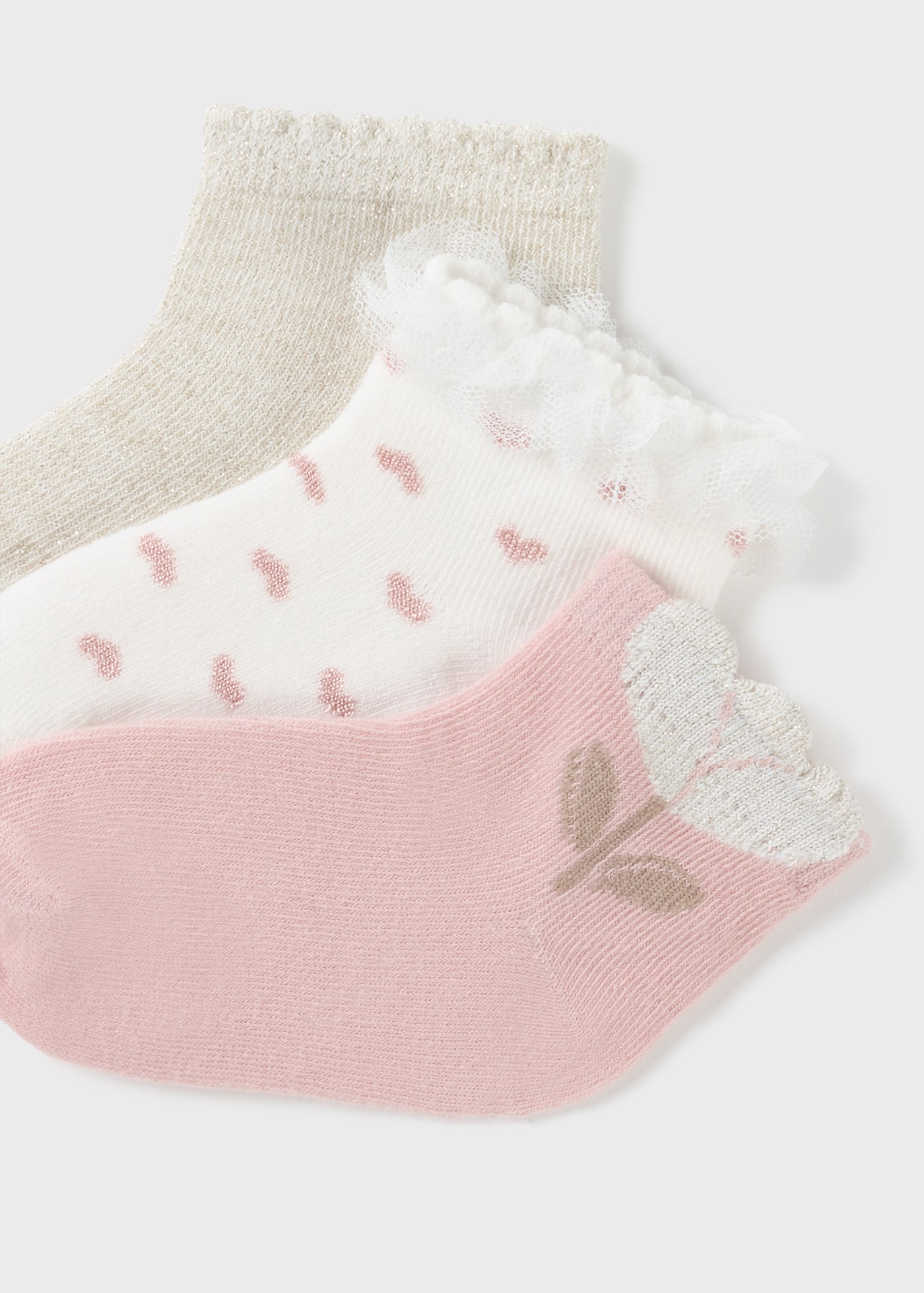 Socken Set 3-teilig organische Baumwolle Baby