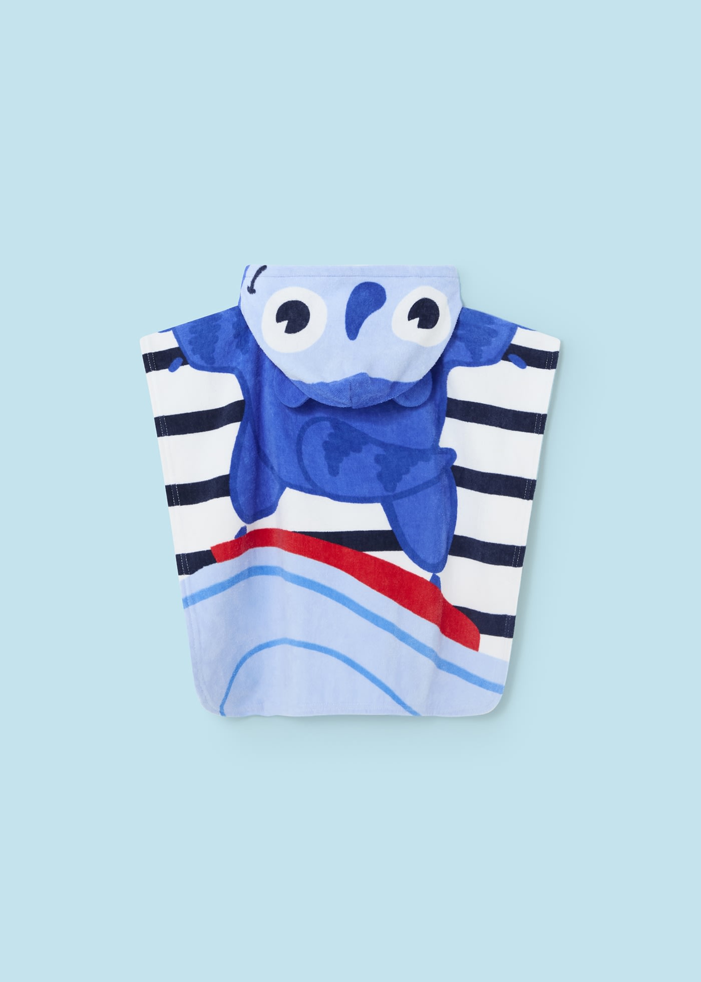 Ręcznik plażowy z kapturem Better Cotton dla niemowlęcia