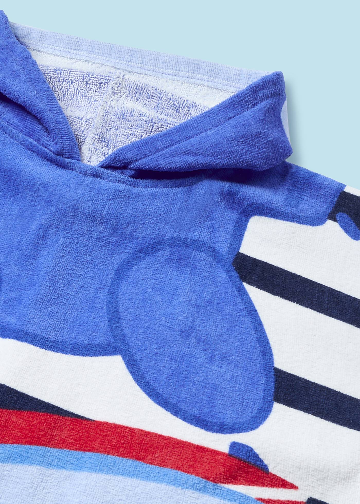 Ręcznik plażowy z kapturem Better Cotton dla niemowlęcia