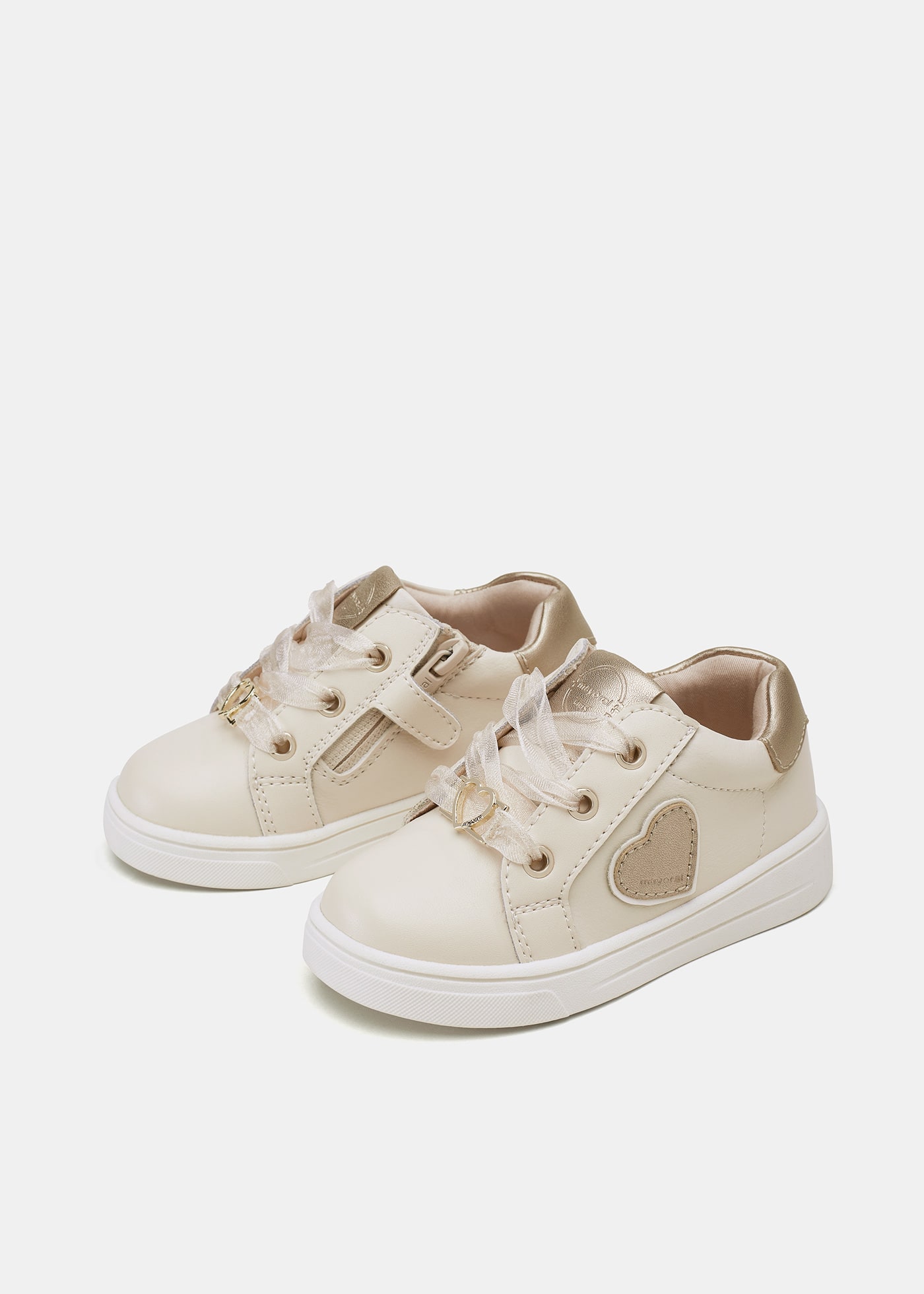 Baby Heart Trainers Sustainable Leather