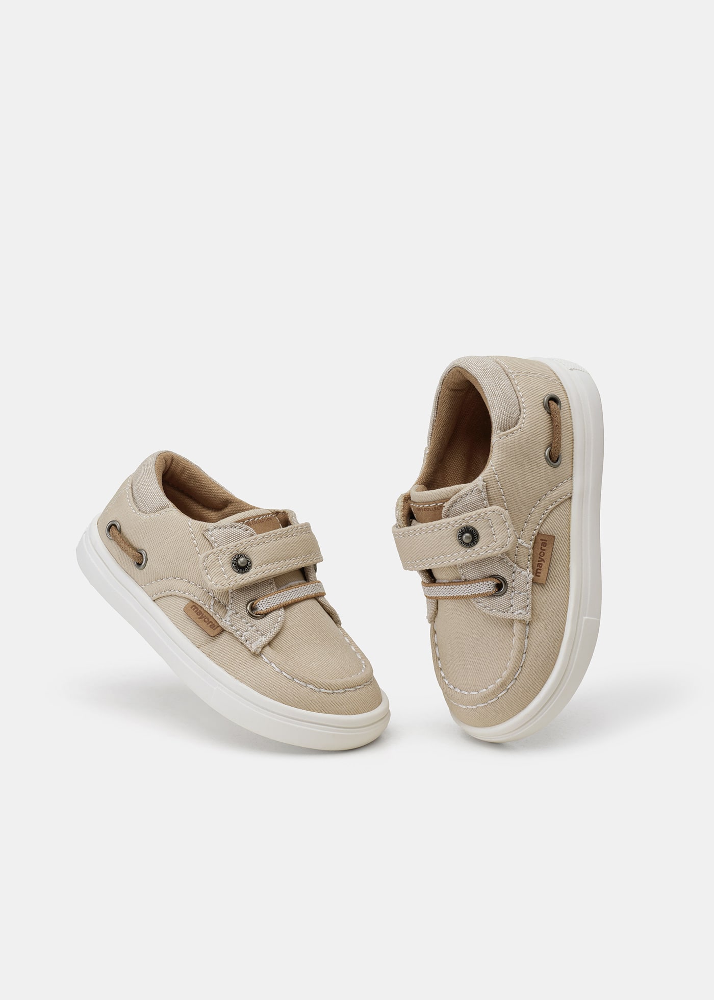 Baby fabric boat shoes