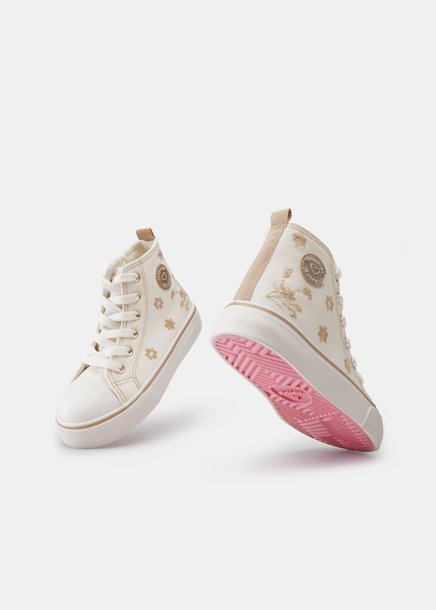 Scarpe sportive collo alto bambina