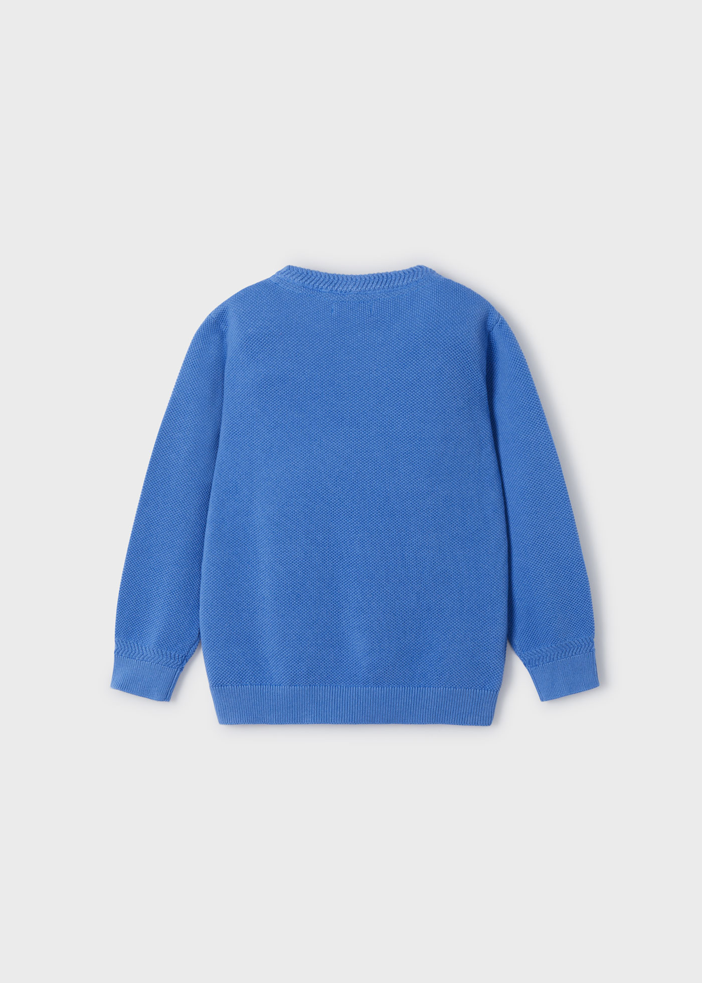 Пуловер Better Cotton със структура за момче