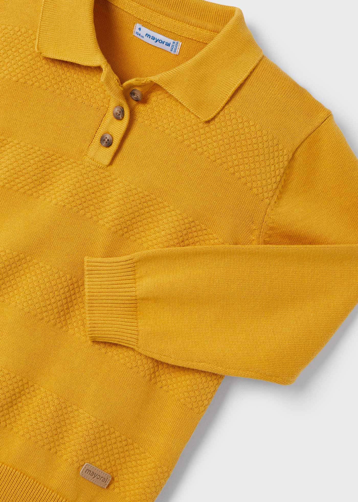 Sweter chłopięcy Better Cotton w stylu polo