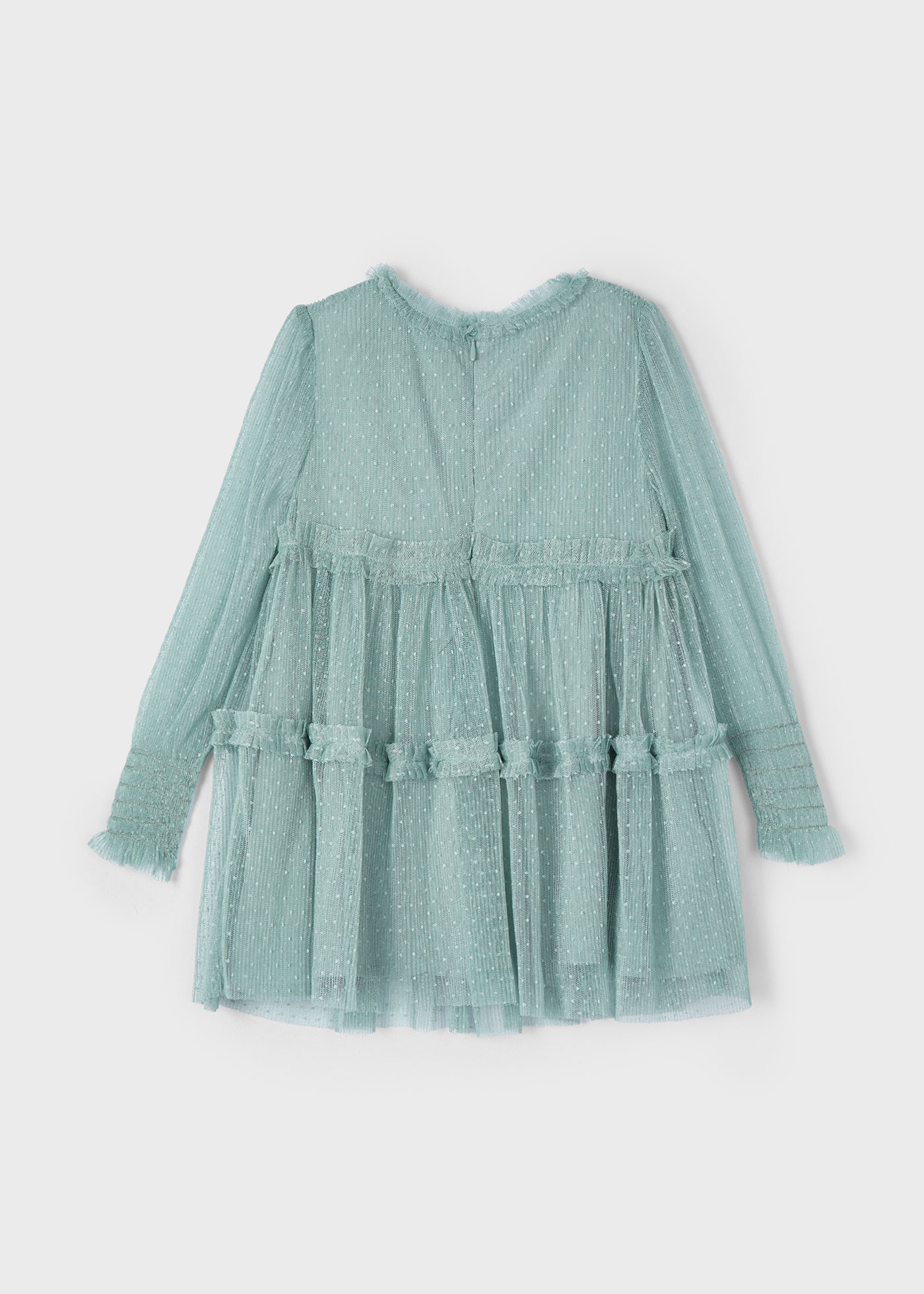 Abito tulle pois bambina