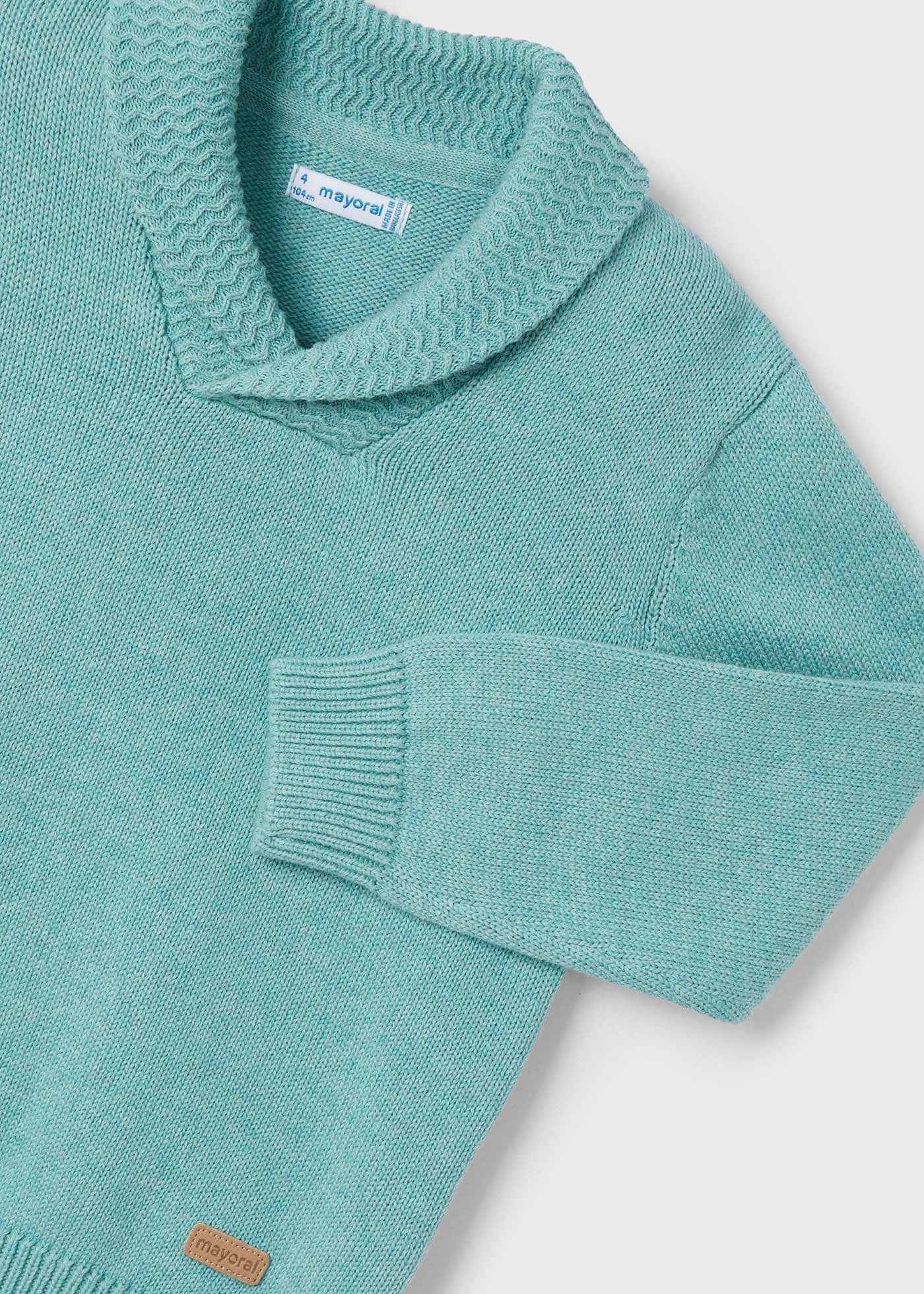 Maglione collo smoking Better Cotton bambino