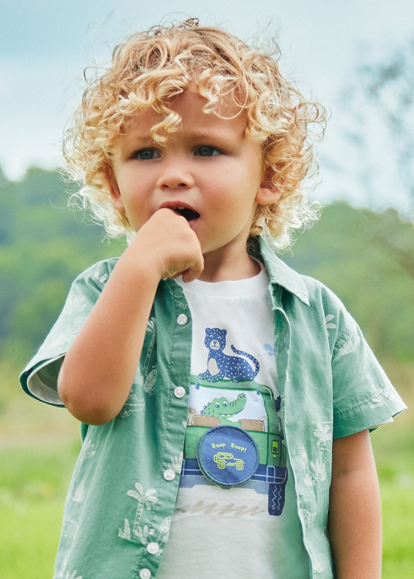 Playera interactiva Better Cotton bebé