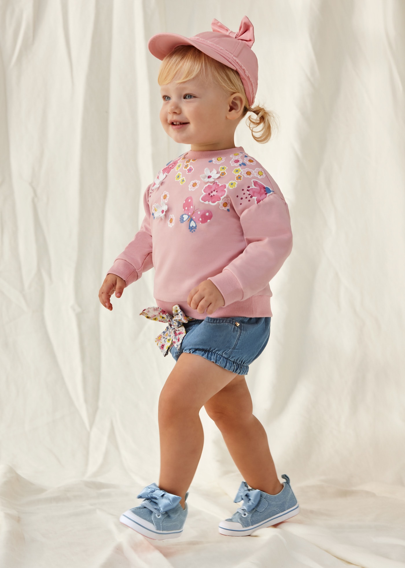 Baby belted shorts Better Cotton