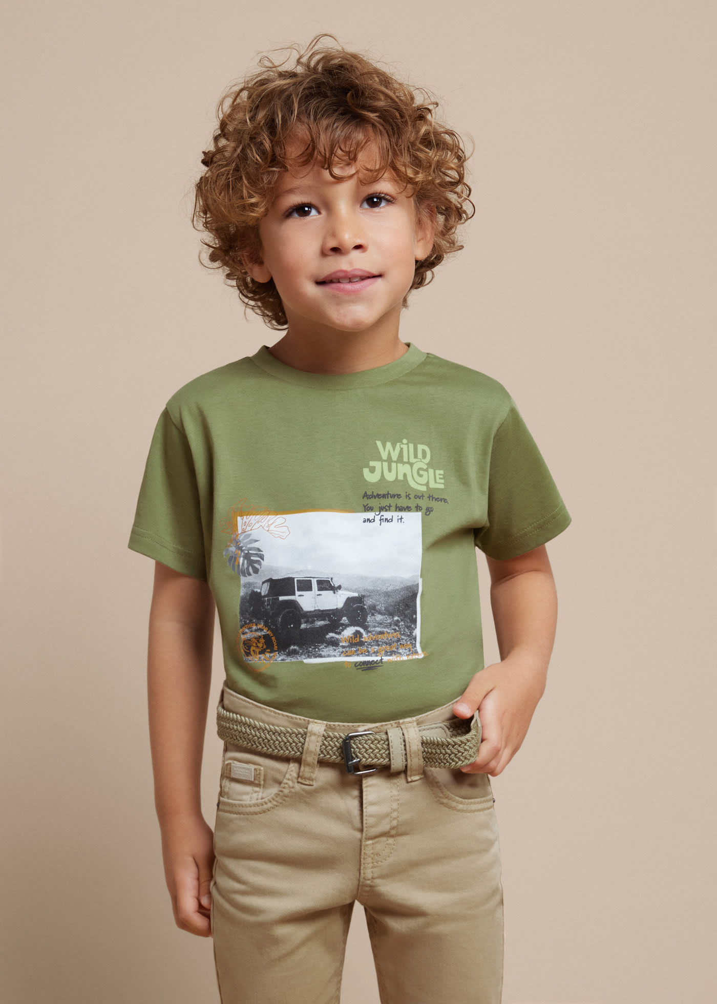 Koszulka z nadrukiem Better Cotton dla chłopca