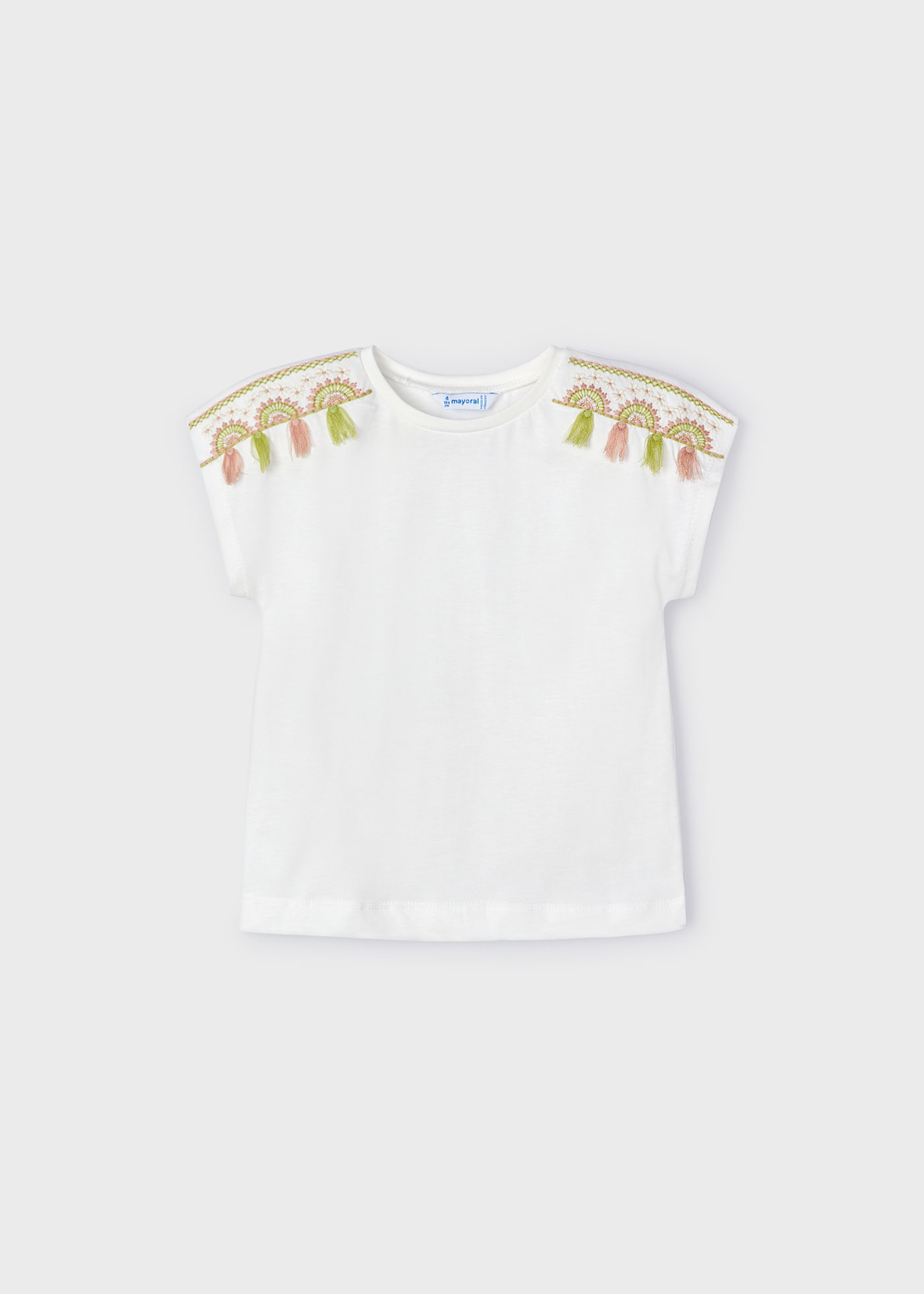 T-Shirt Fransen Better Cotton Mädchen