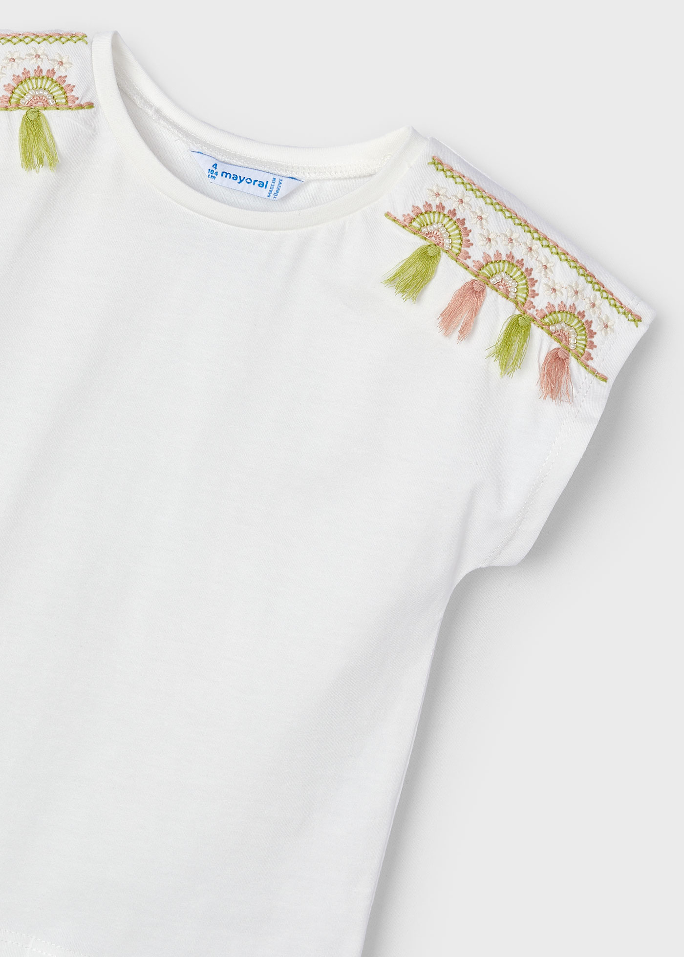 Tricou franjuri Better Cotton fetita