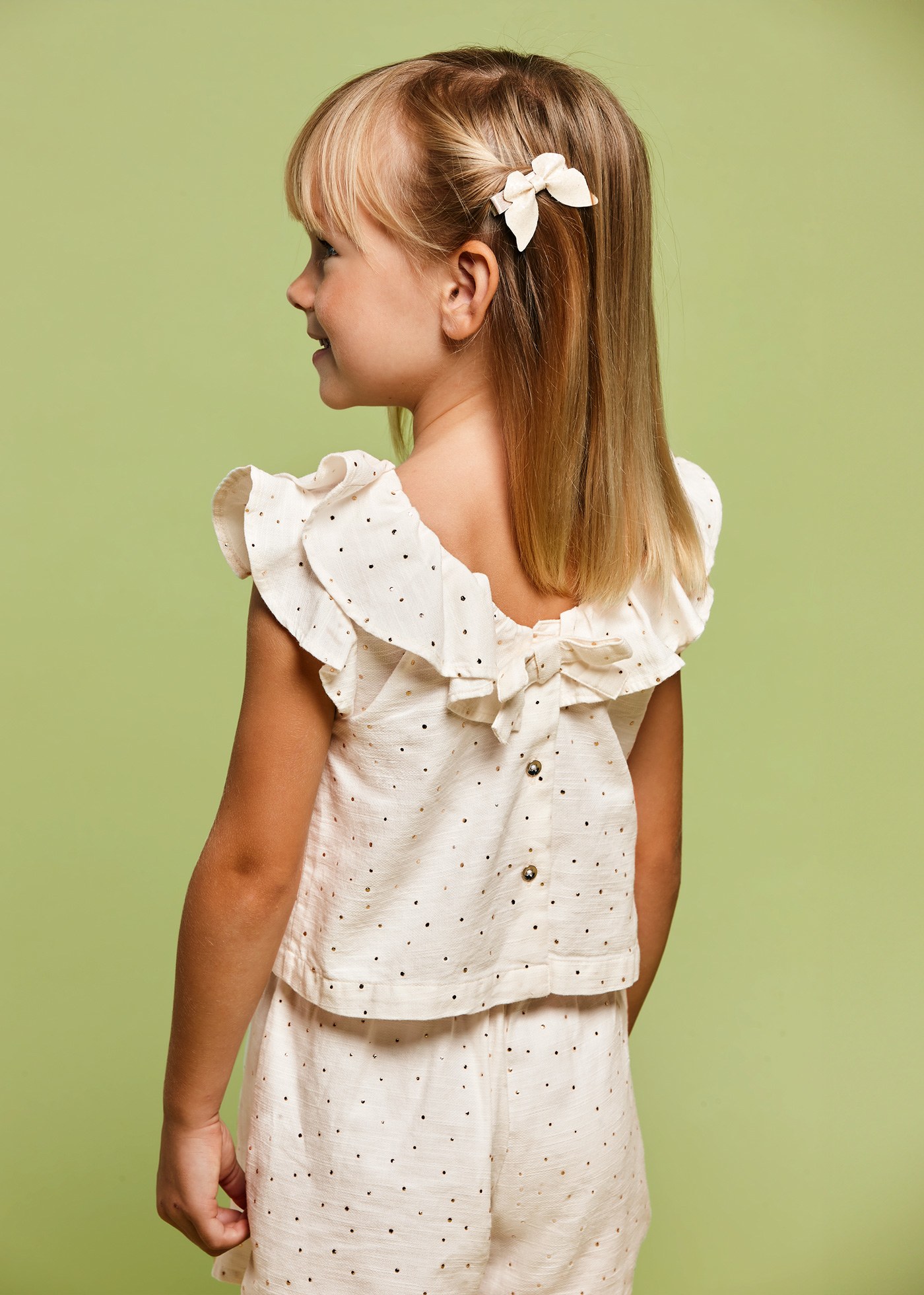 Girls 2-piece polka dots set