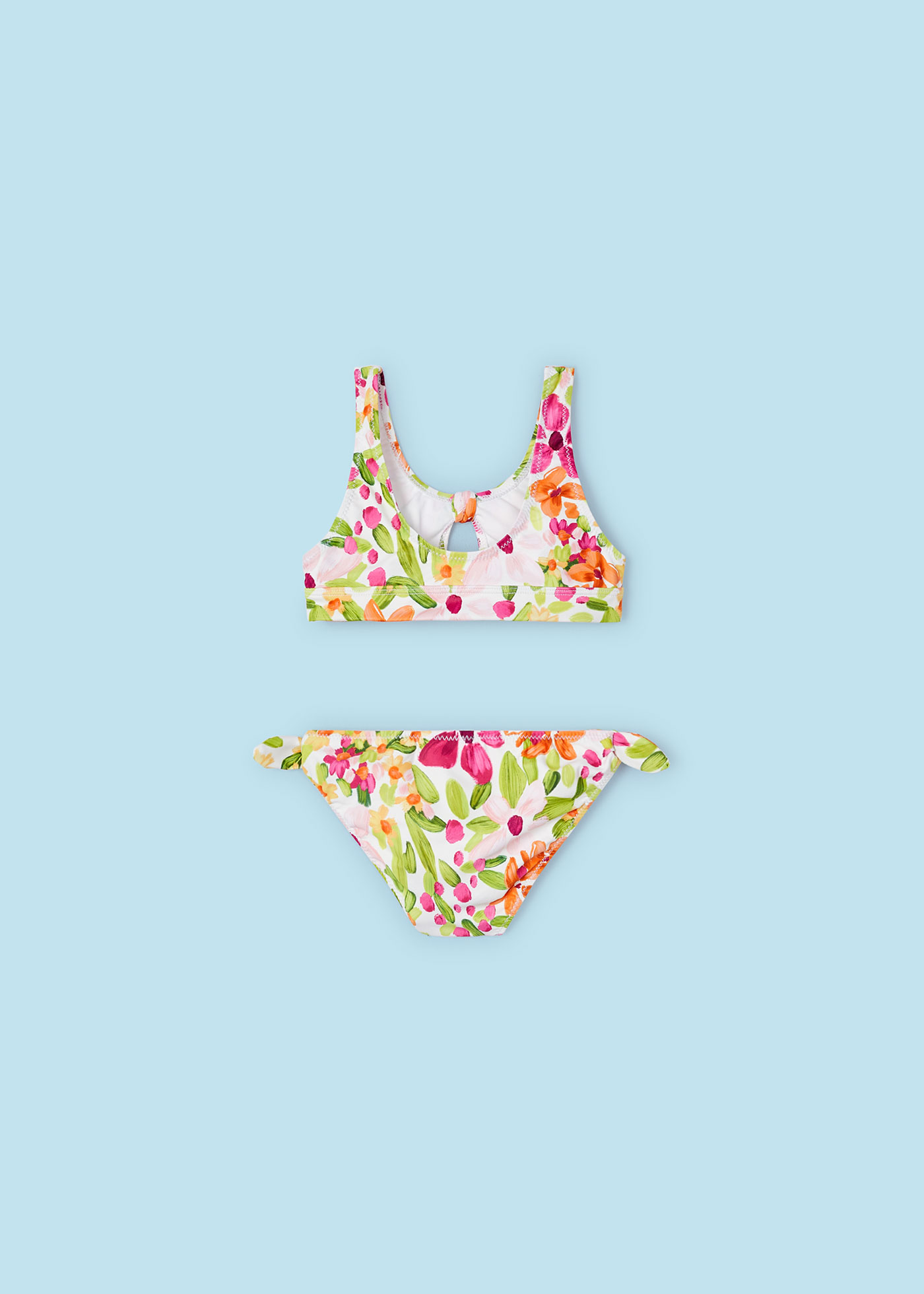 Girls printed bikini set