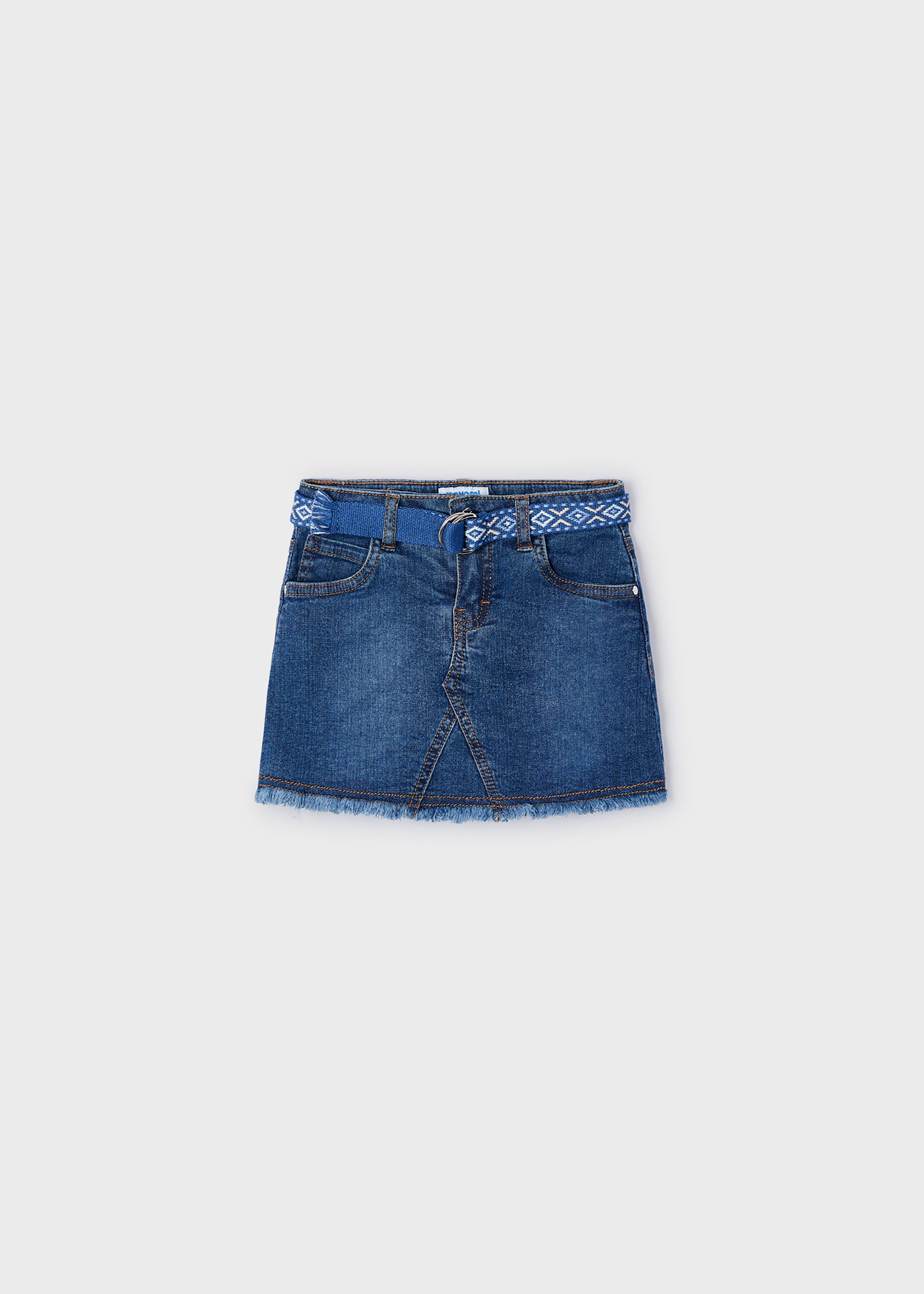 Spódnica jeansowa Better Cotton z paskiem dla dziewczynki