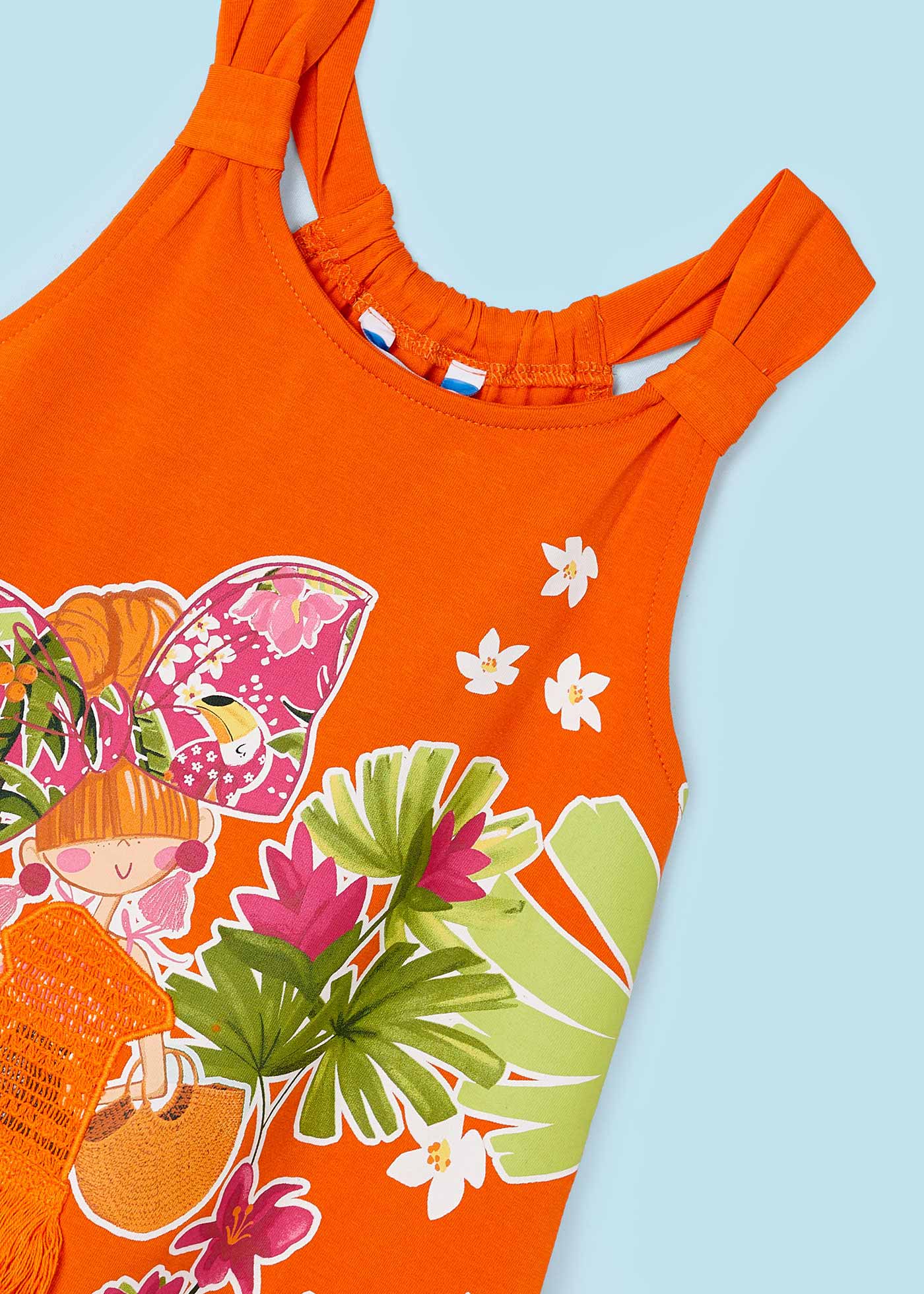 Girls printed dress Better Cotton