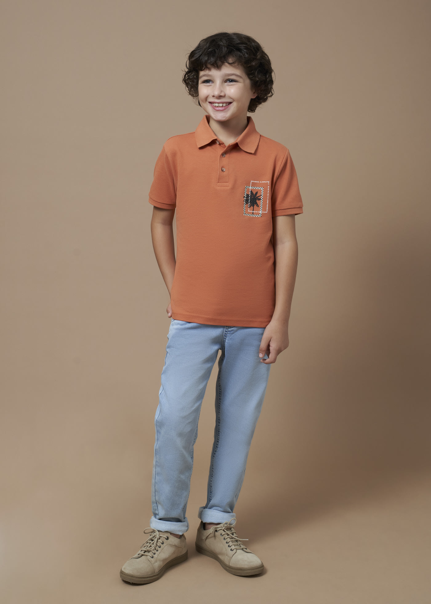 Pantalón de mezclilla slim fit Better Cotton chico