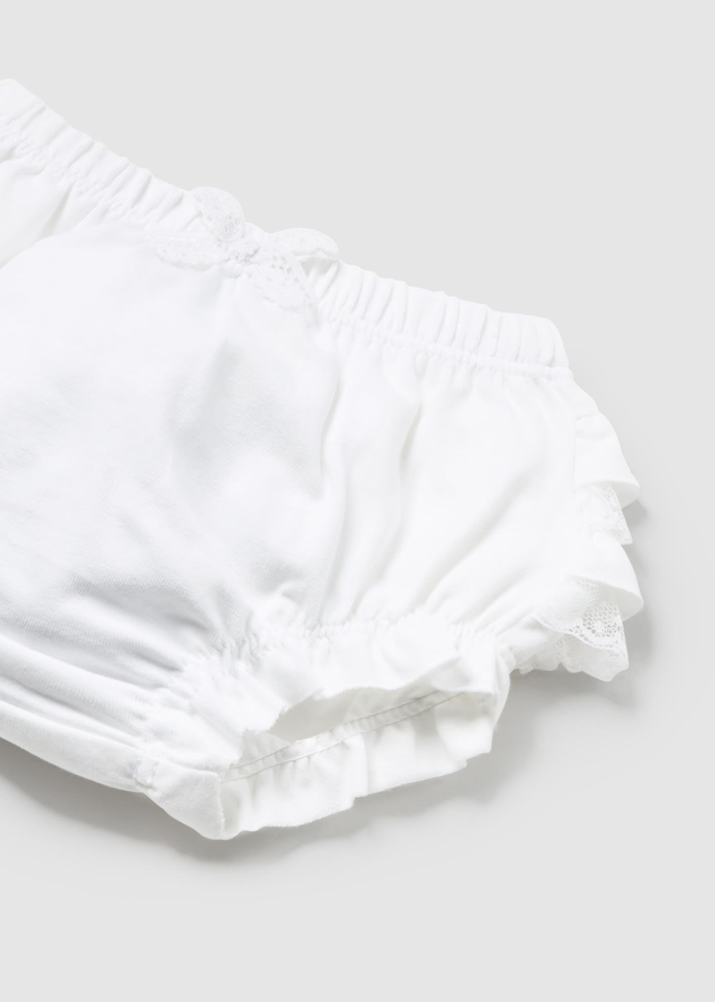 Newborn ruffled bloomers Better Cotton