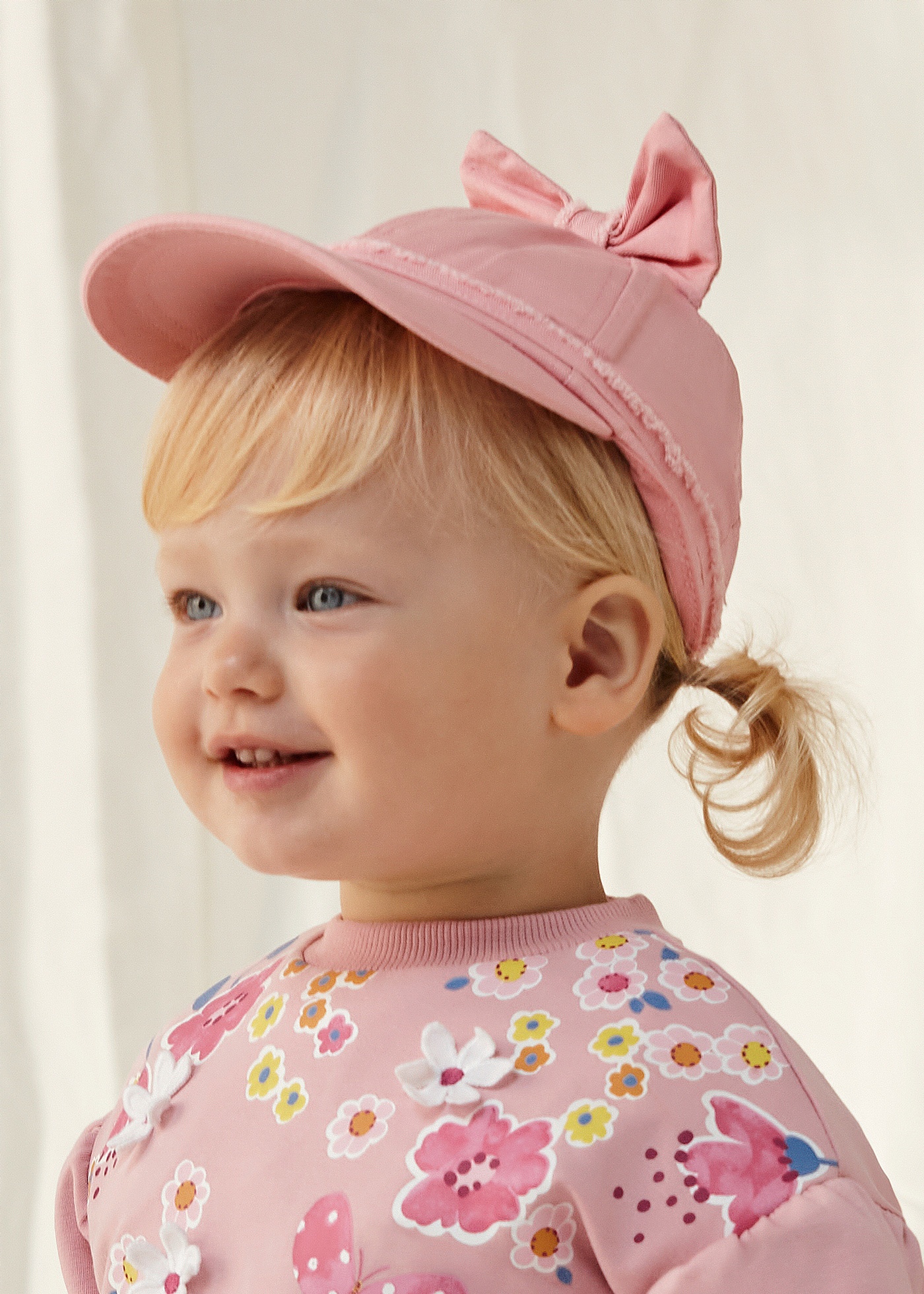 Baby bow cap Better Cotton
