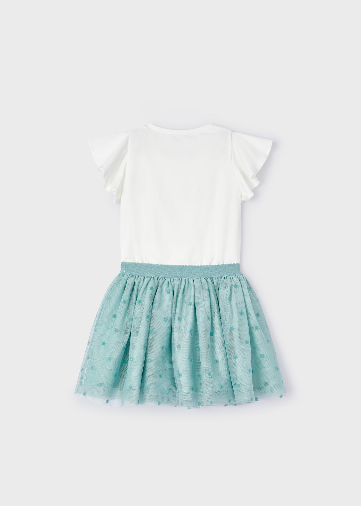 Completo gonna tulle bambina