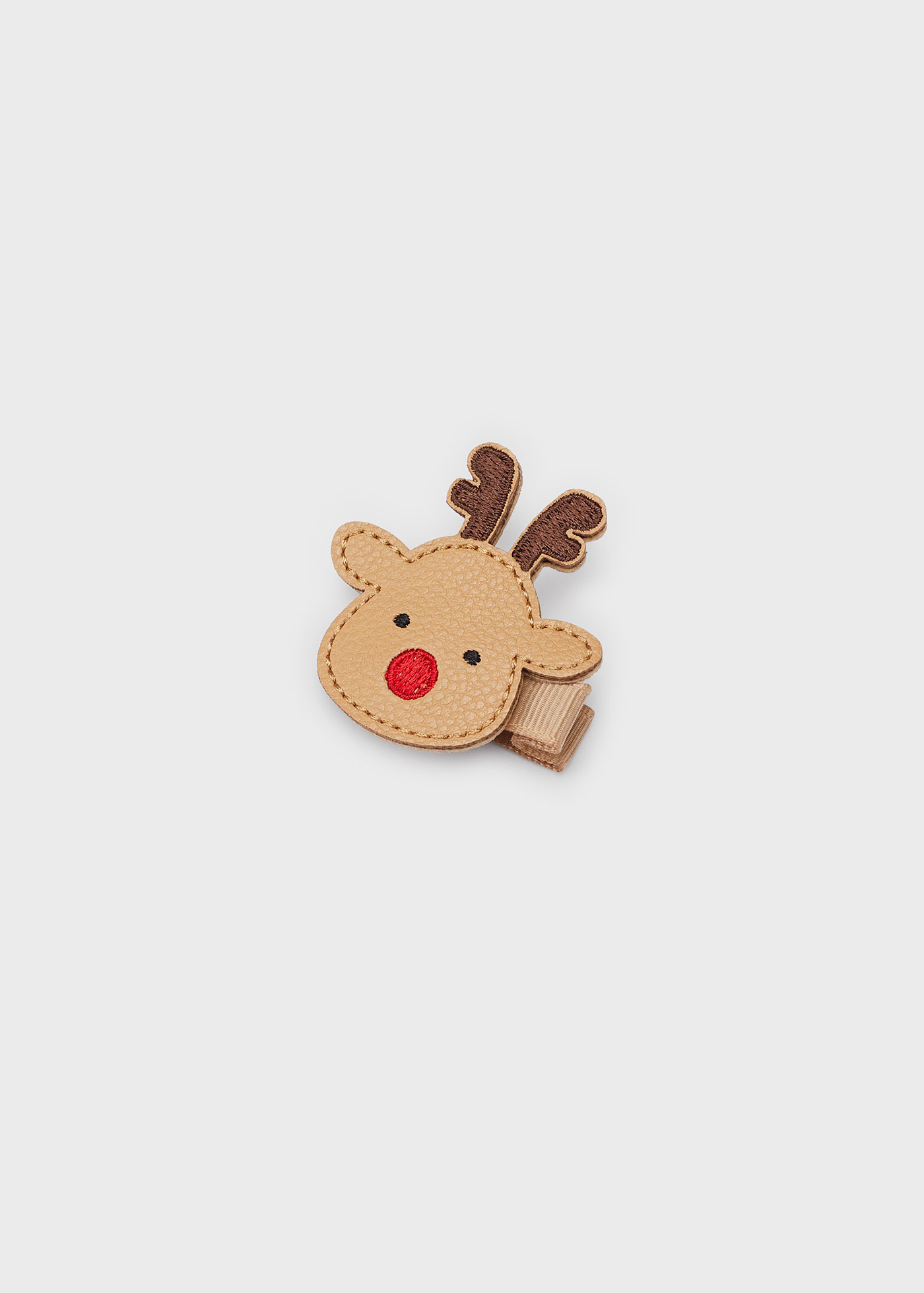 Girl mini reindeer clip