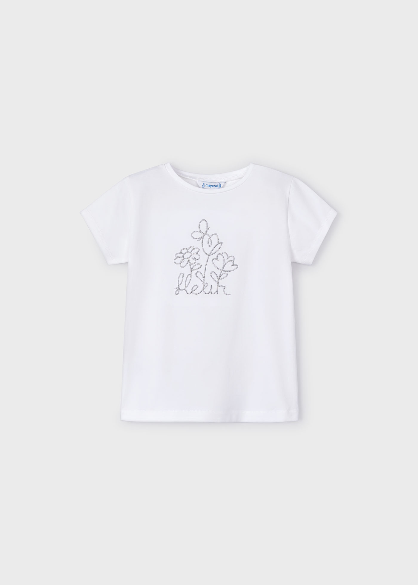 Girl embroidered T-shirt Better Cotton