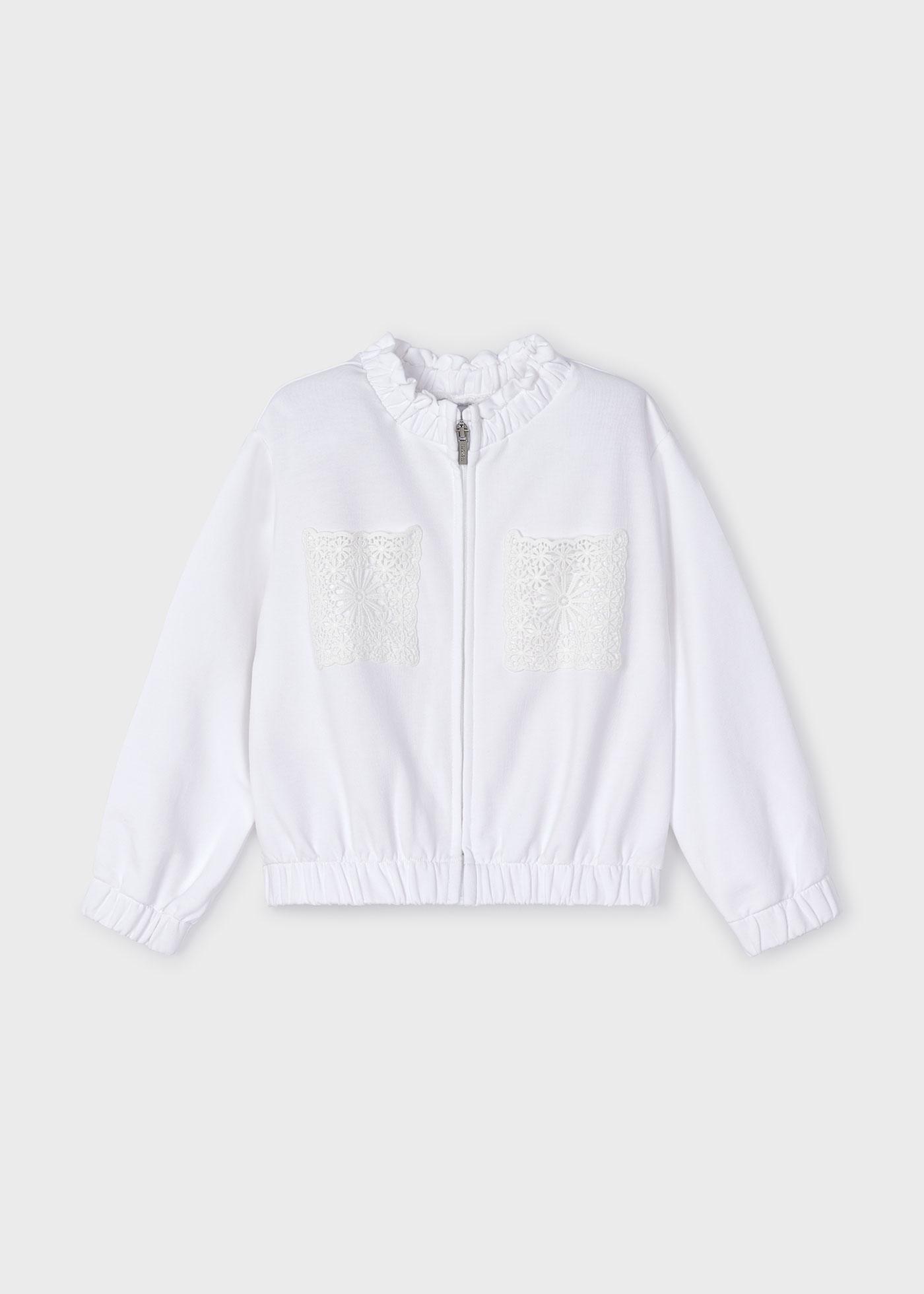 Bluza z kieszeniami dla dziewczynki