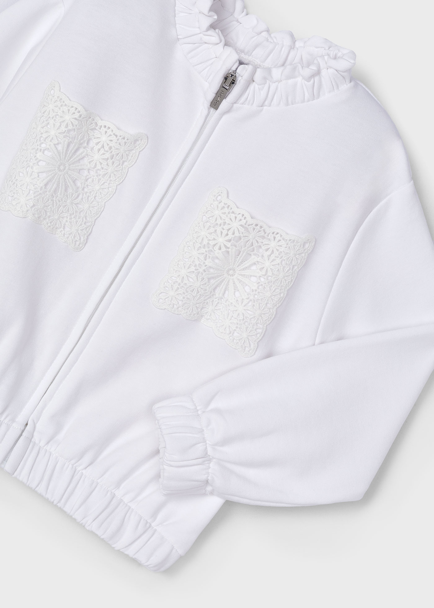 Bluza z kieszeniami dla dziewczynki