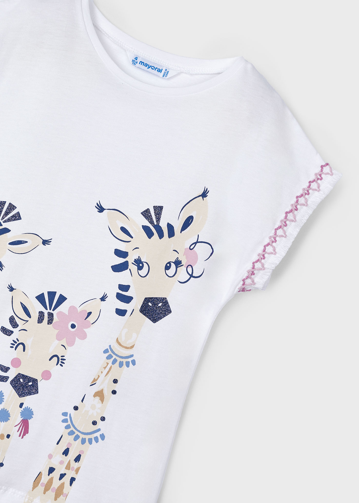 Completo 2 pezzi giraffe bambina