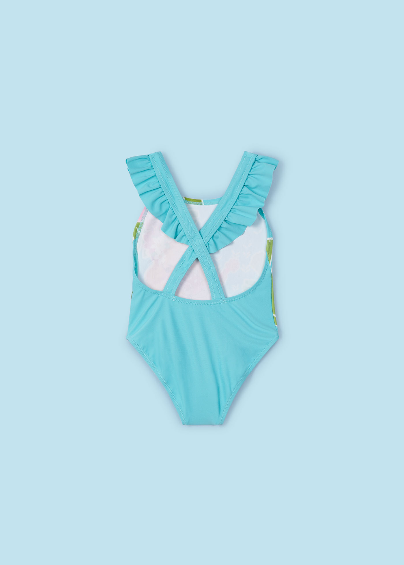 Girl Print Swim Suit