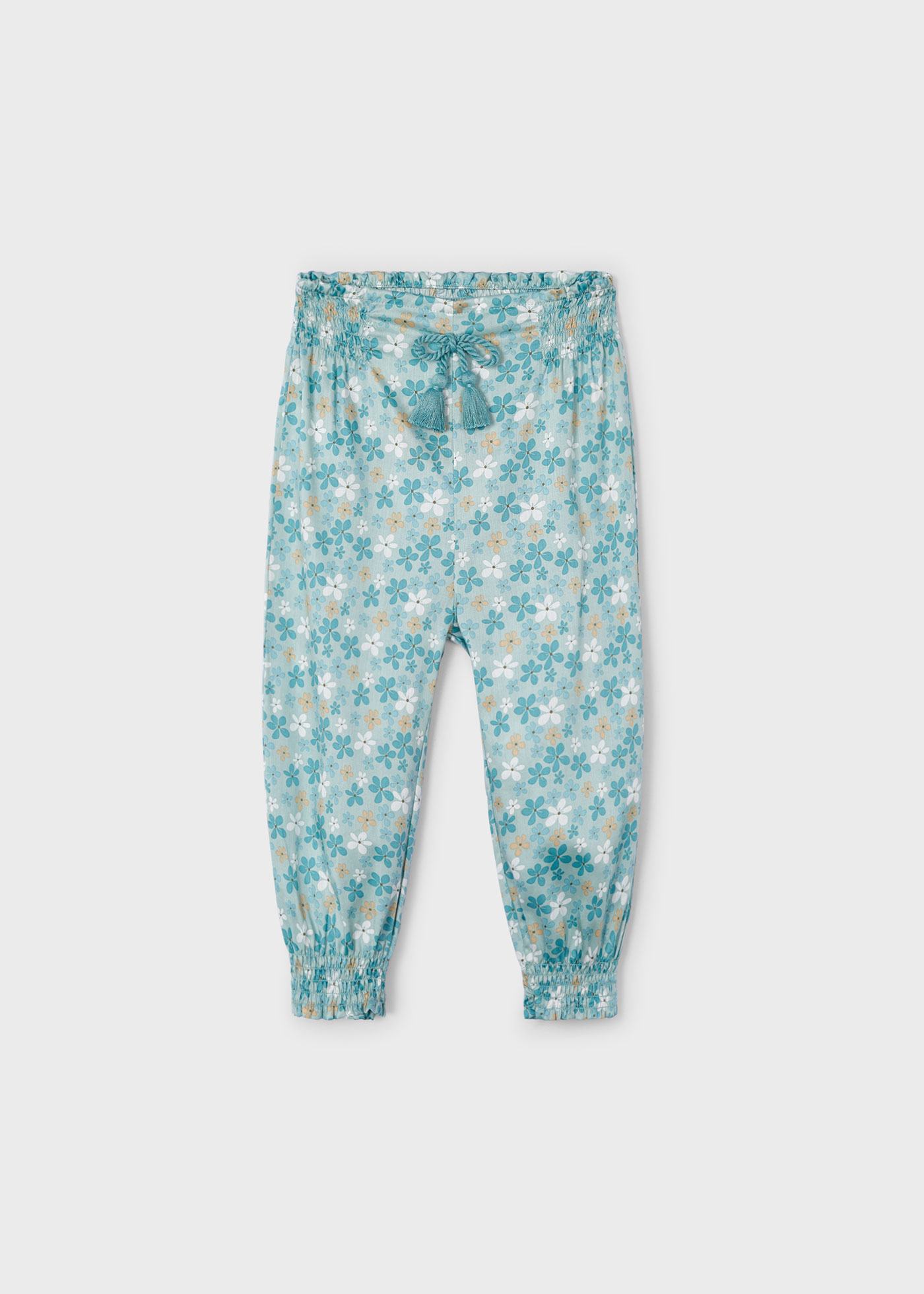 Girl printed flowy trousers Better Cotton