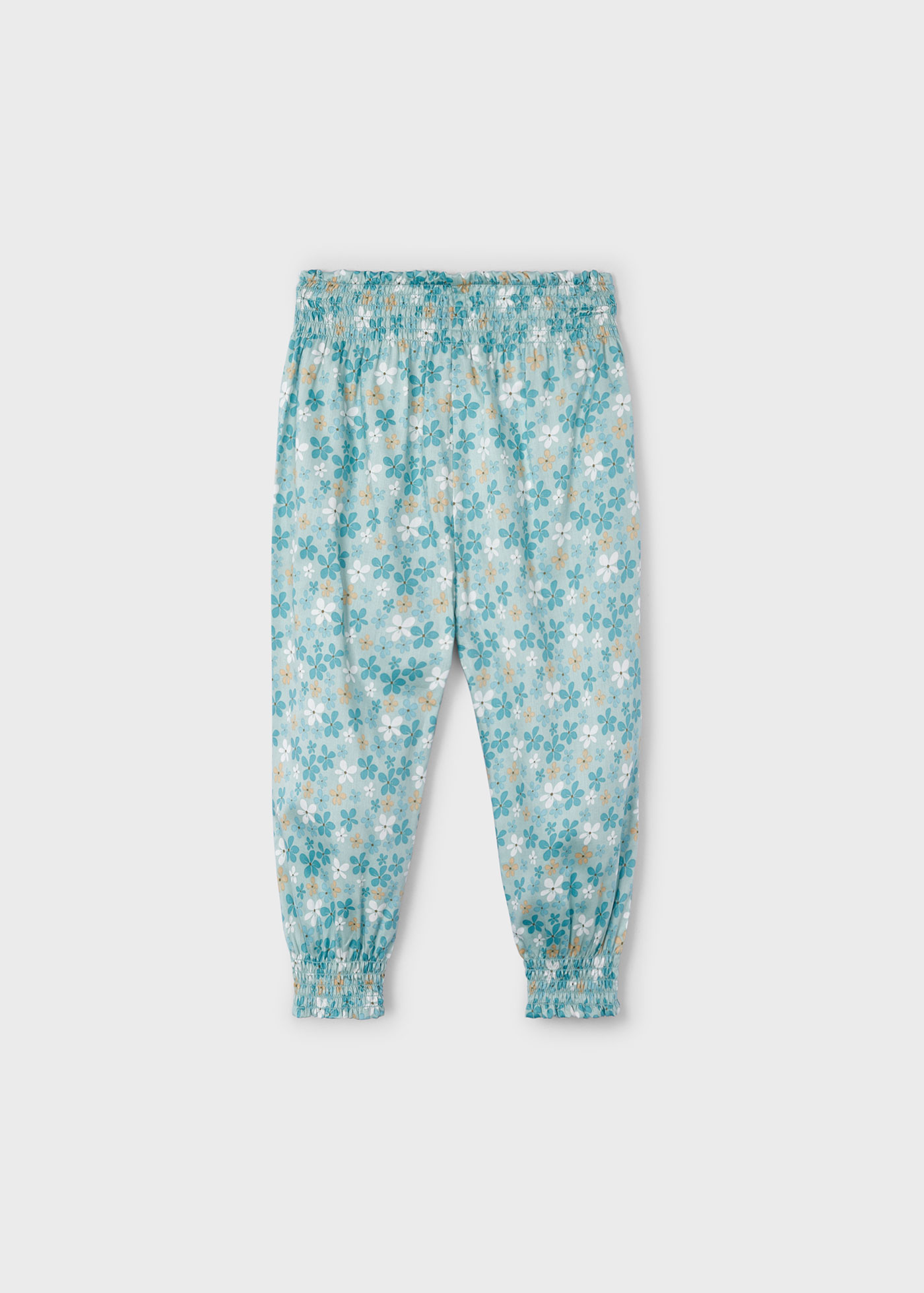 Girl printed flowy trousers Better Cotton