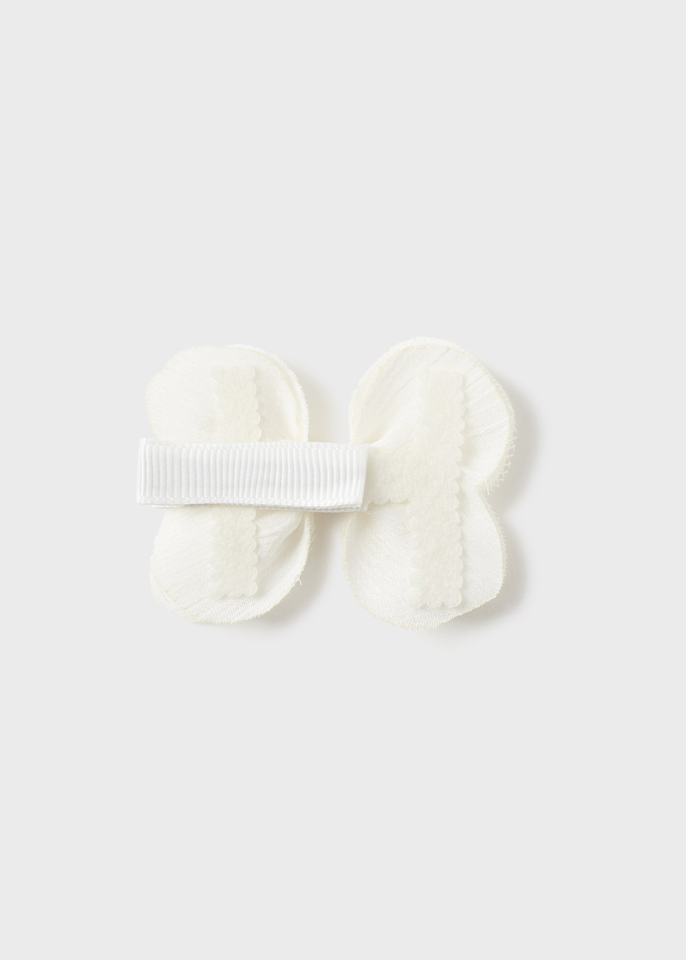 Fascia per capelli e fermaglio neonato