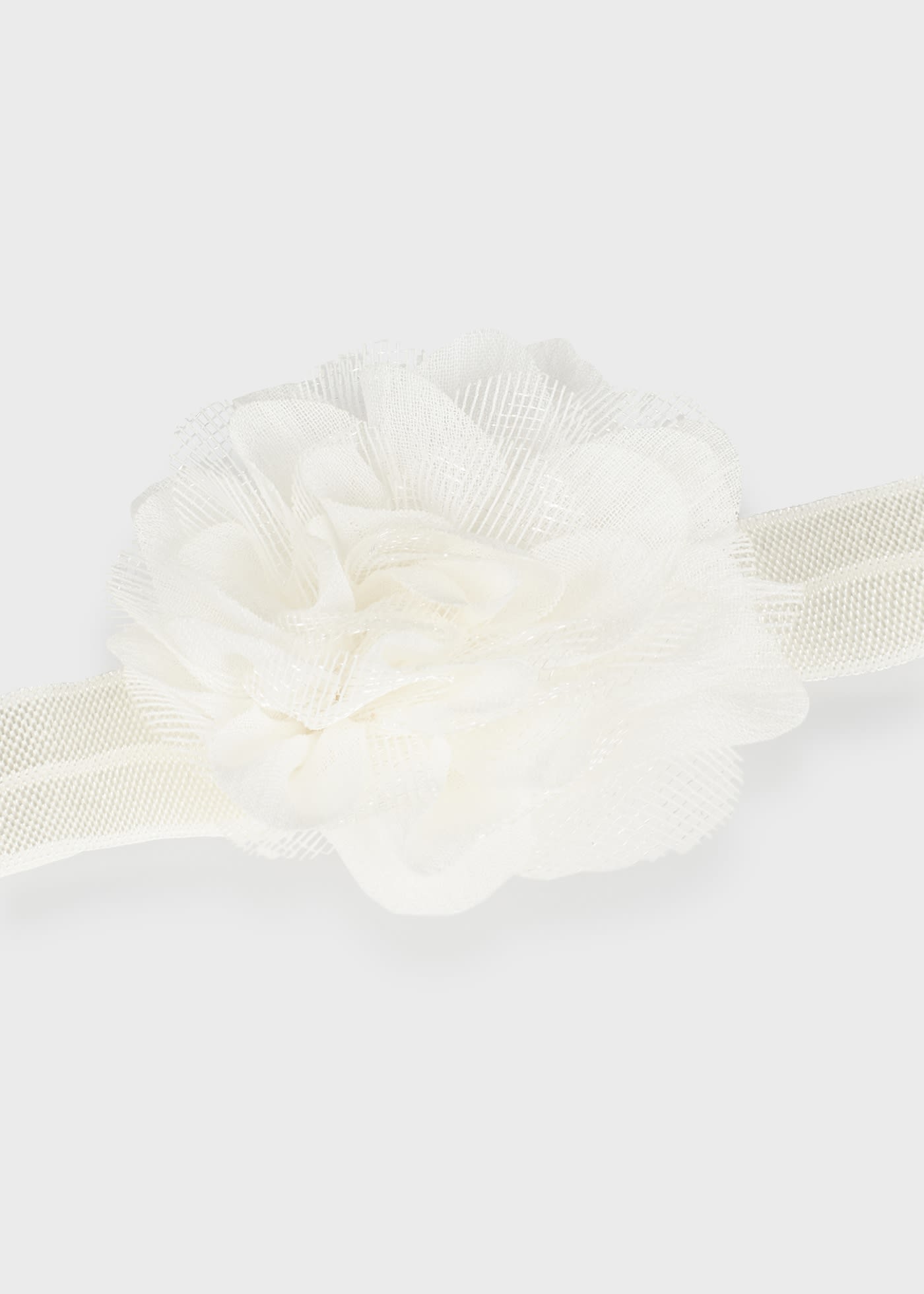 Fascia per capelli e fermaglio neonato