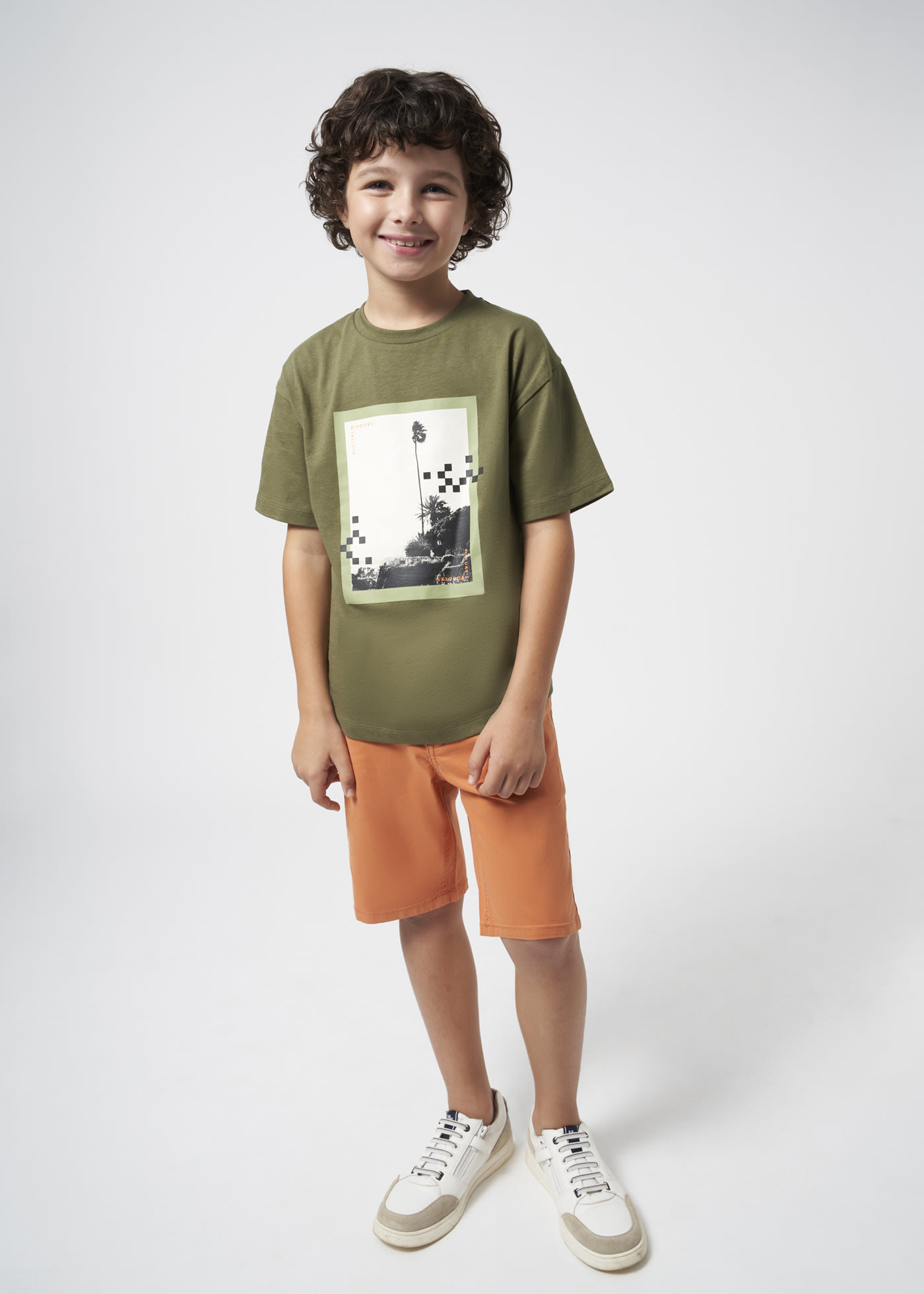 Boys twill shorts Better Cotton