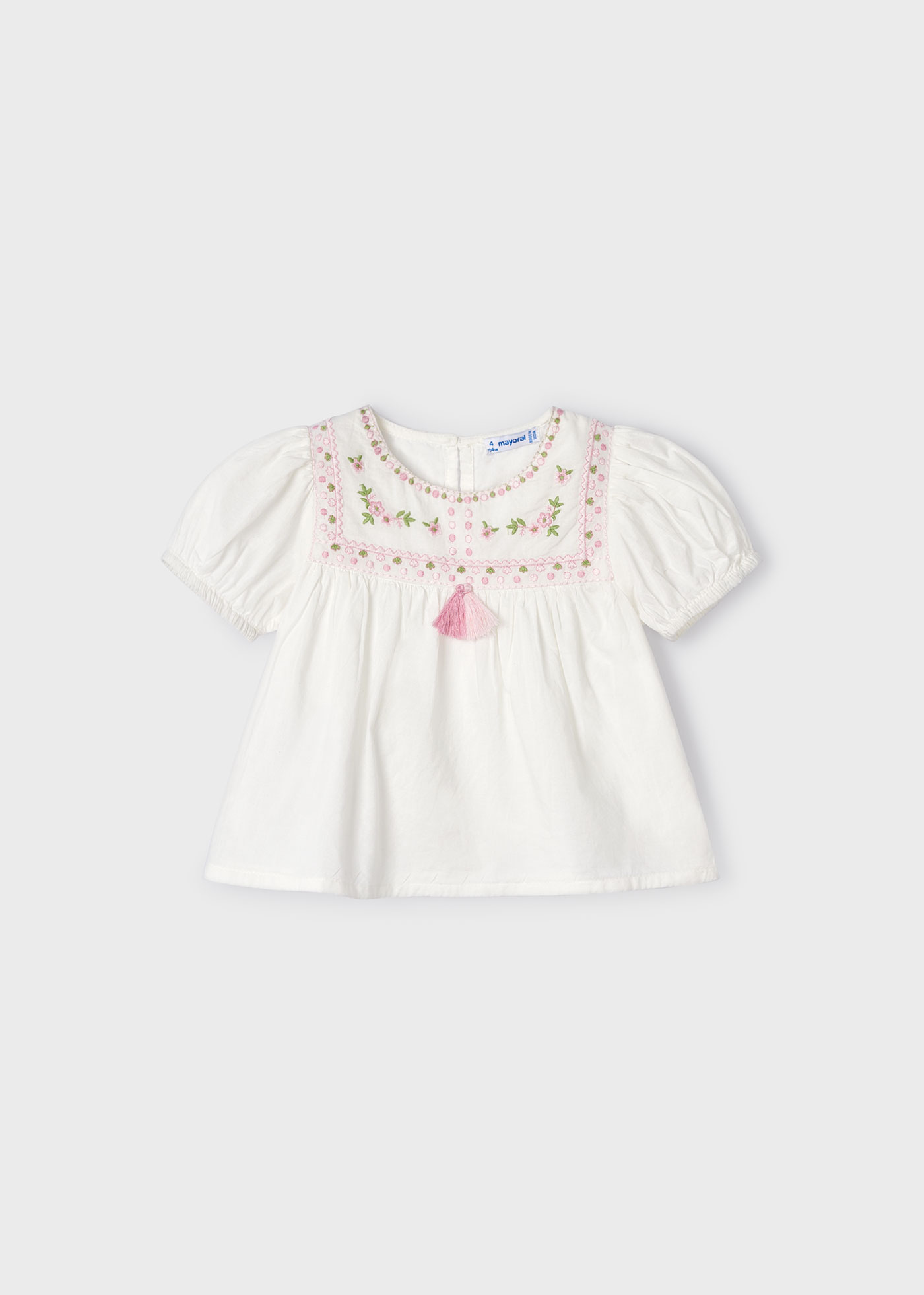 Bluse bestickt Better Cotton Mädchen