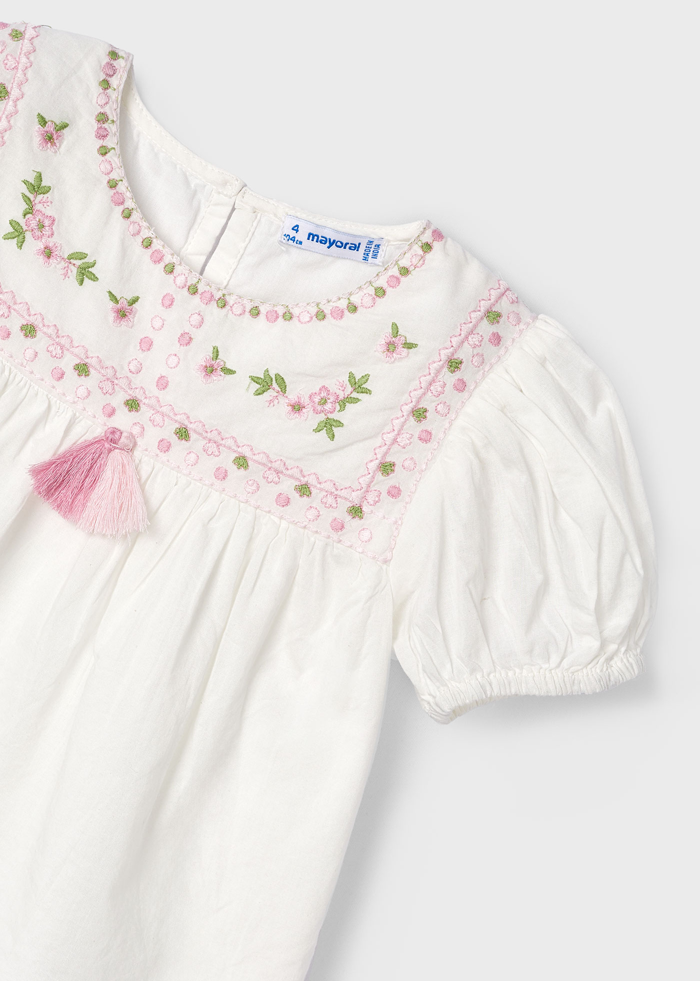 Bluse bestickt Better Cotton Mädchen
