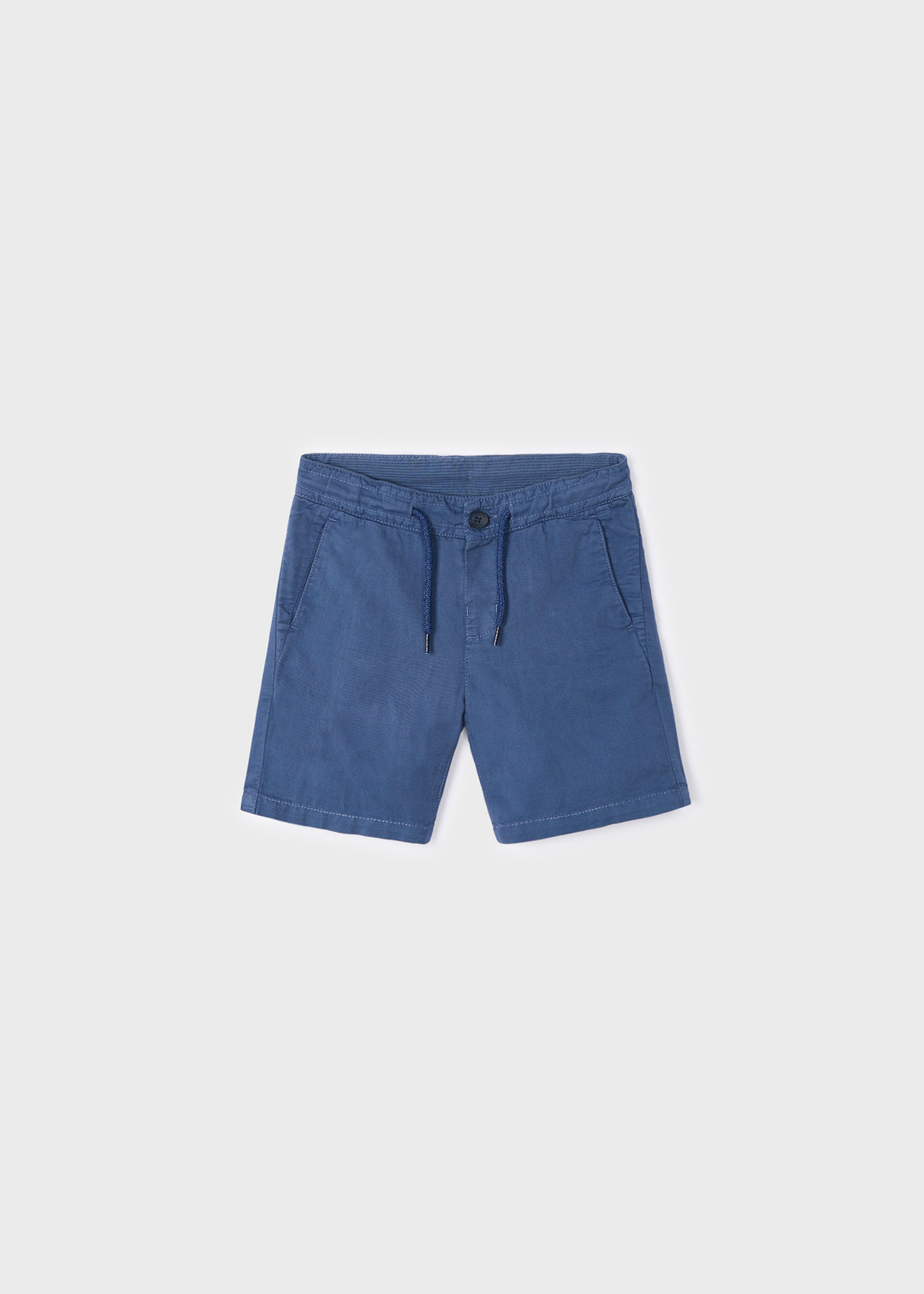 Boy Linen Bermuda Shorts