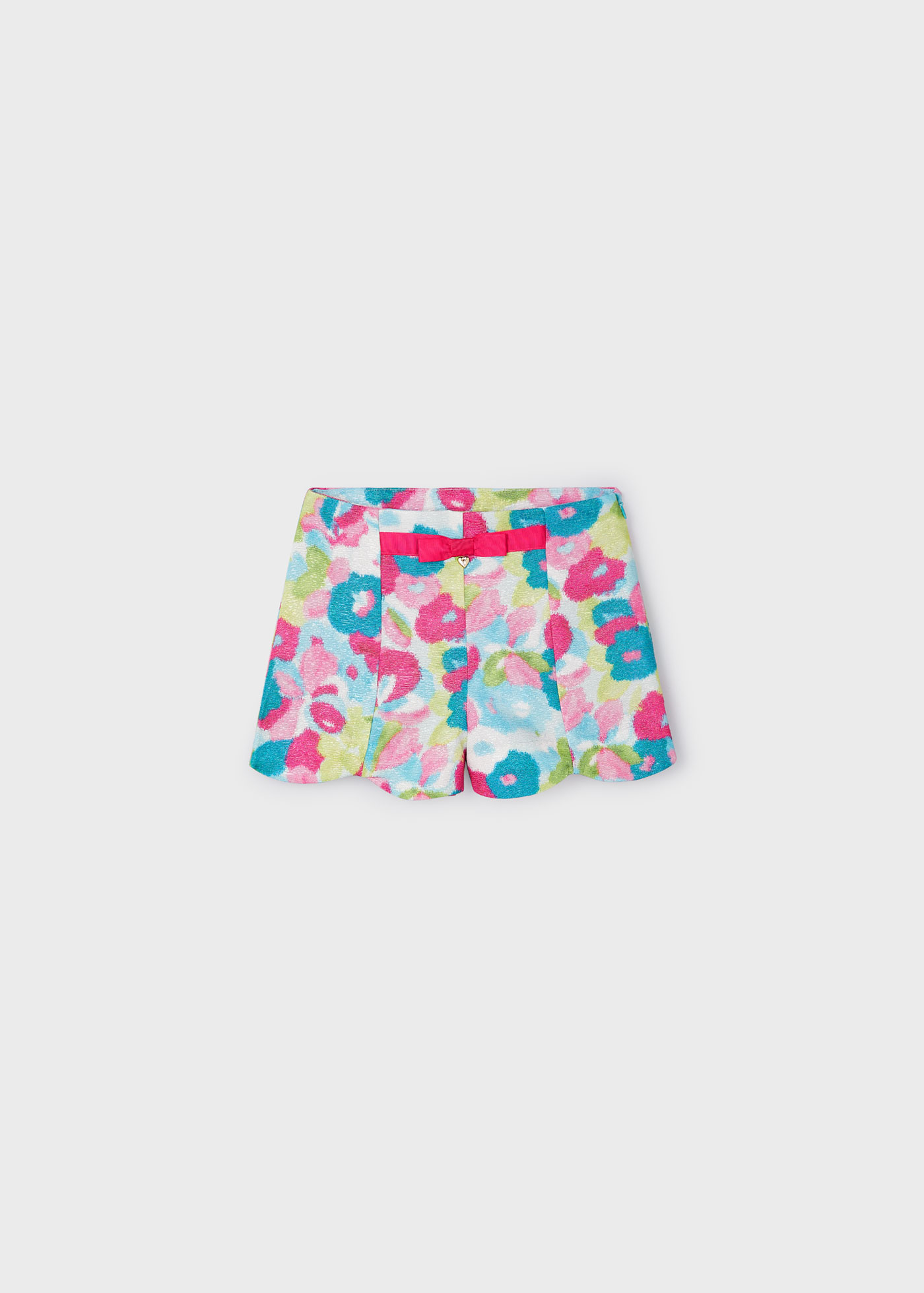 Girl Frill Print Shorts