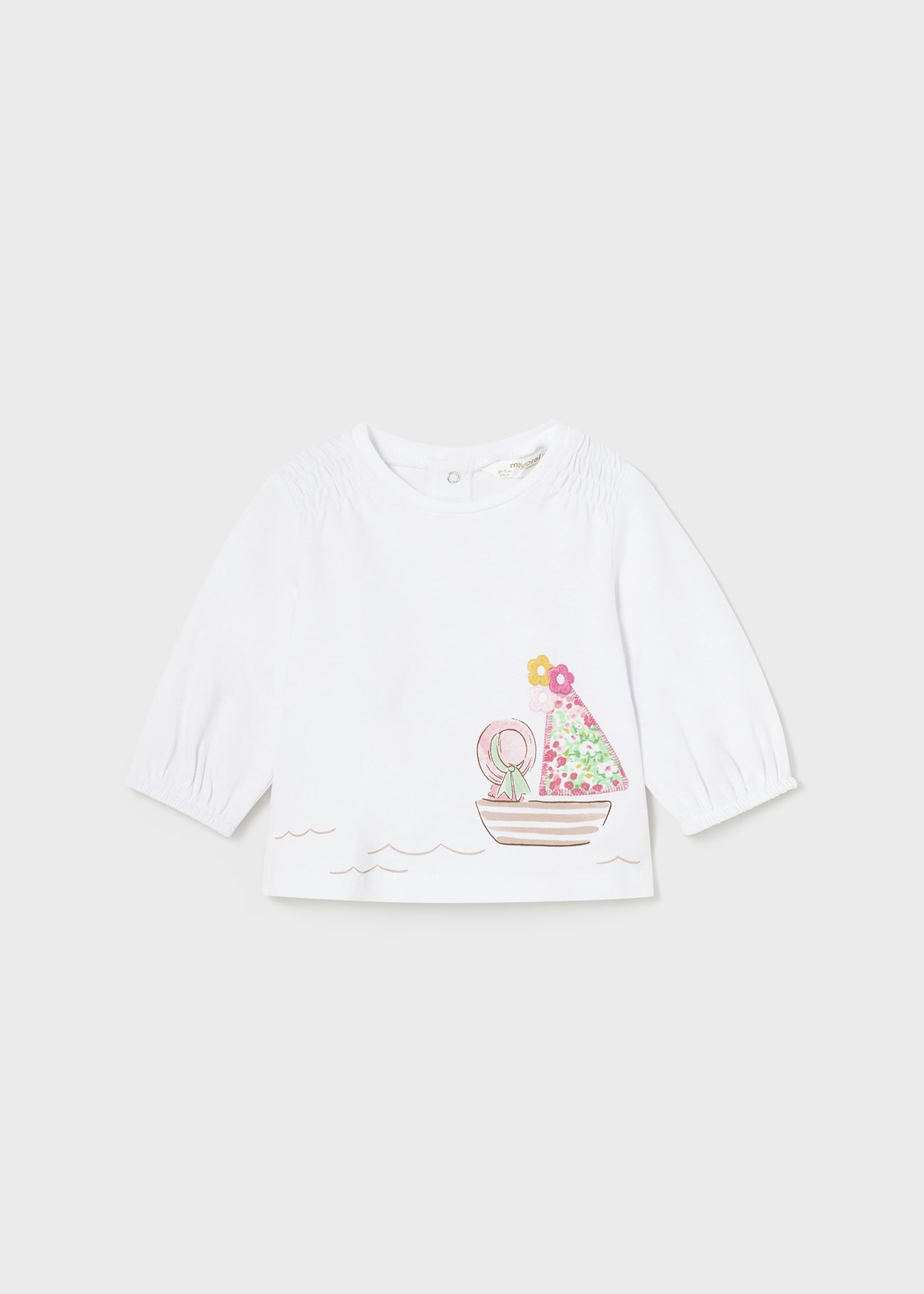 Set 2 camisetas manga larga Better Cotton recién nacido
