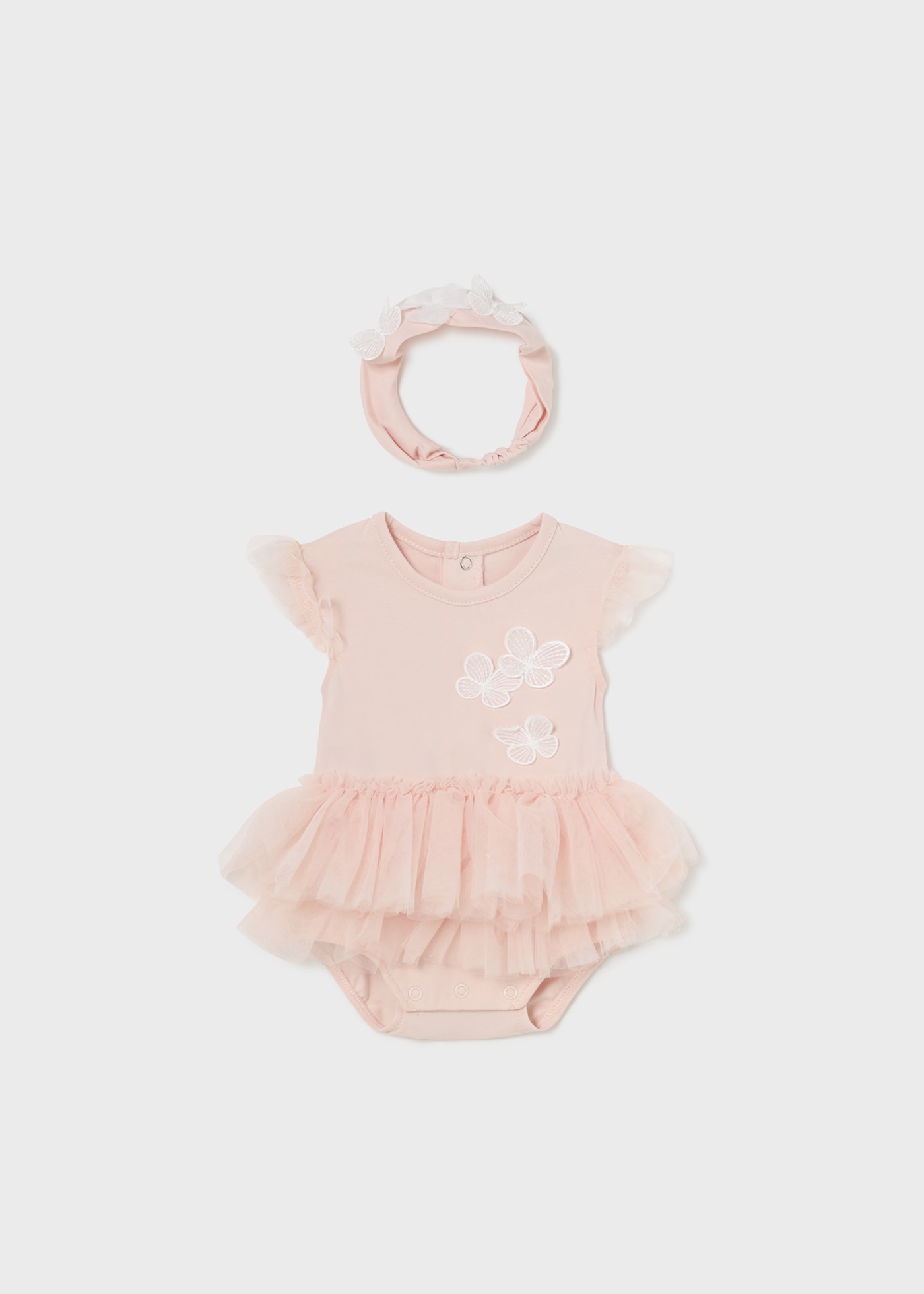 Body tutu z opaską Better Cotton dla noworodka