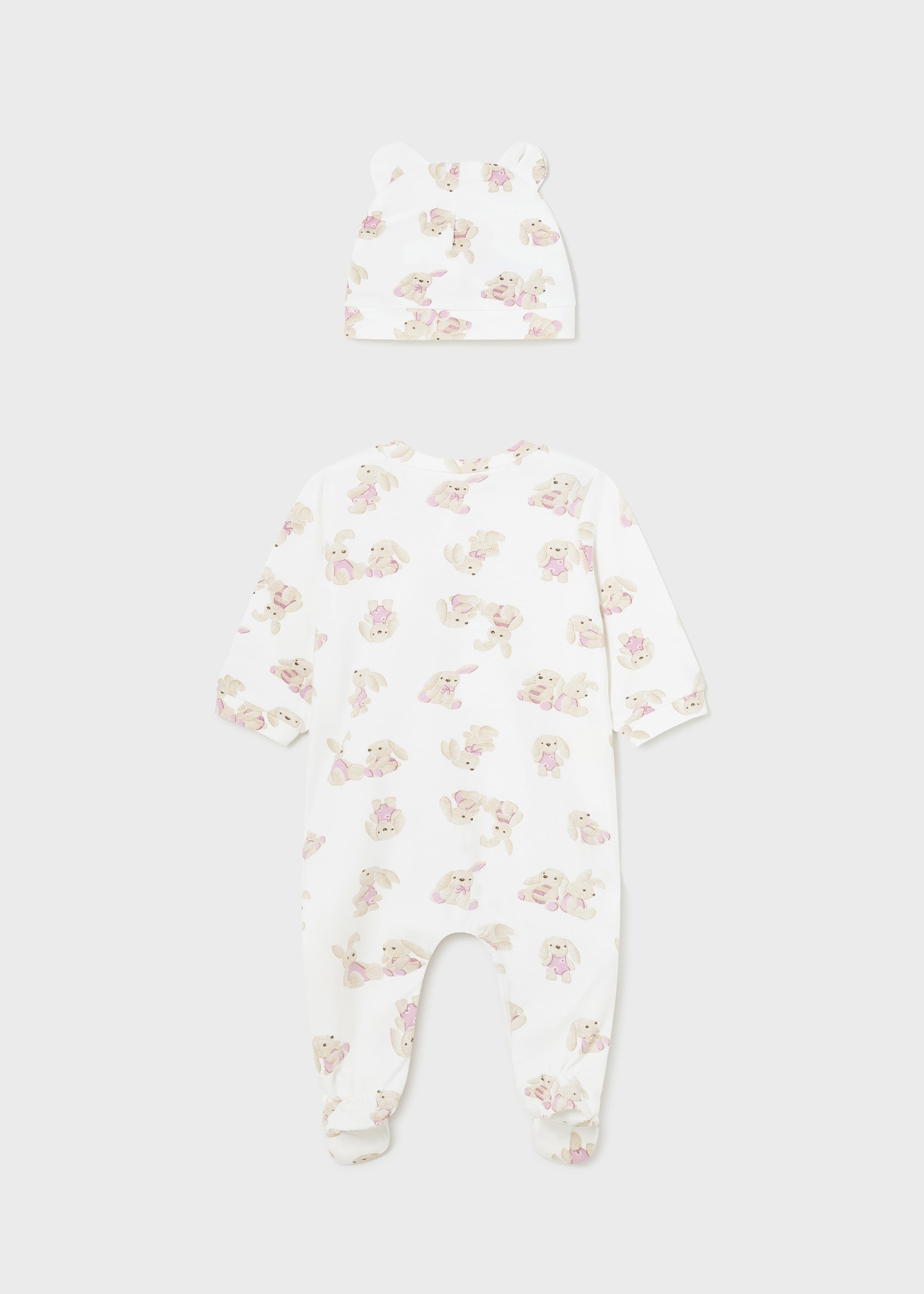 Pijama com gorro Better Cotton recém nascido