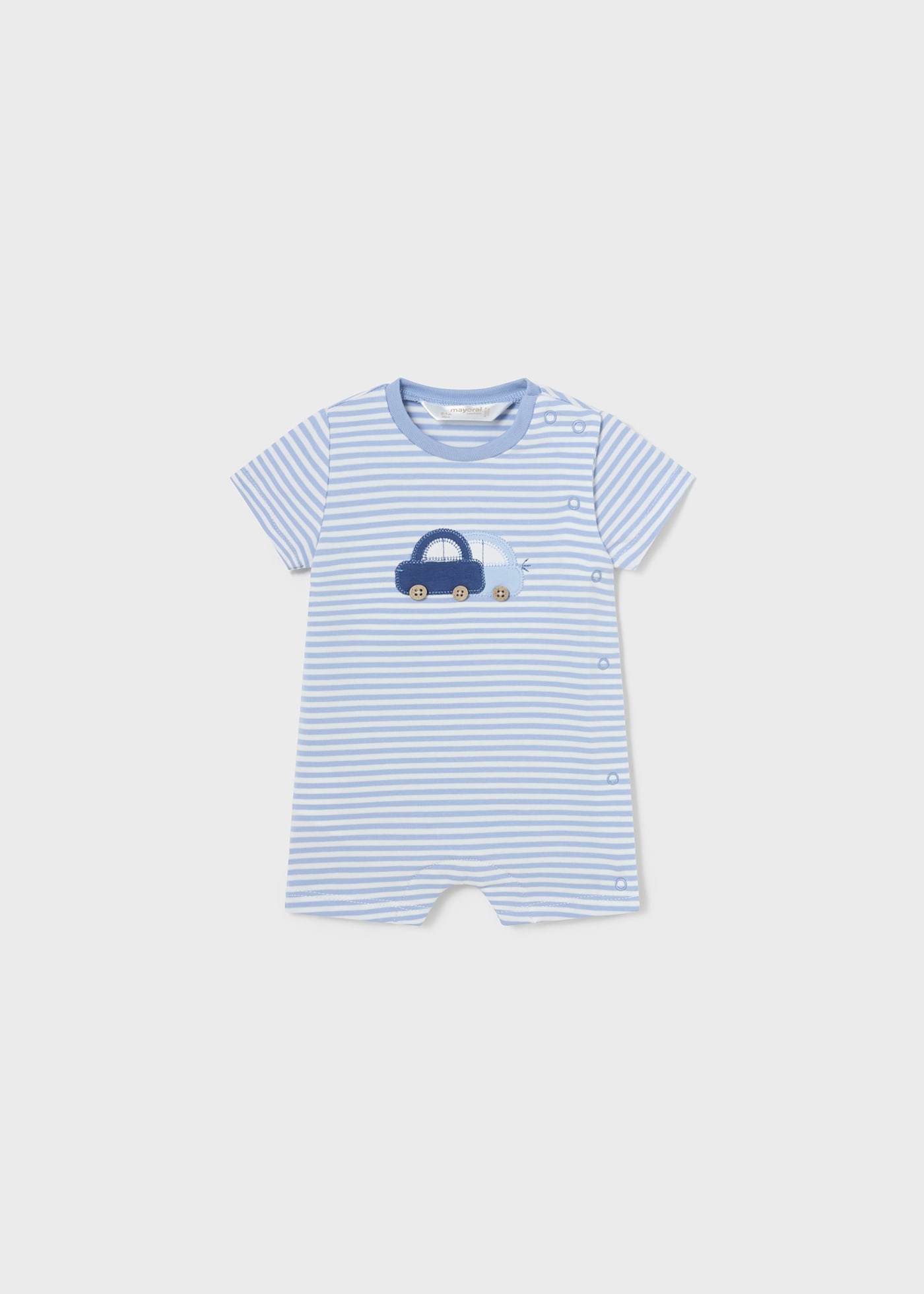 Newborn Striped Sleepsuit Better Cotton