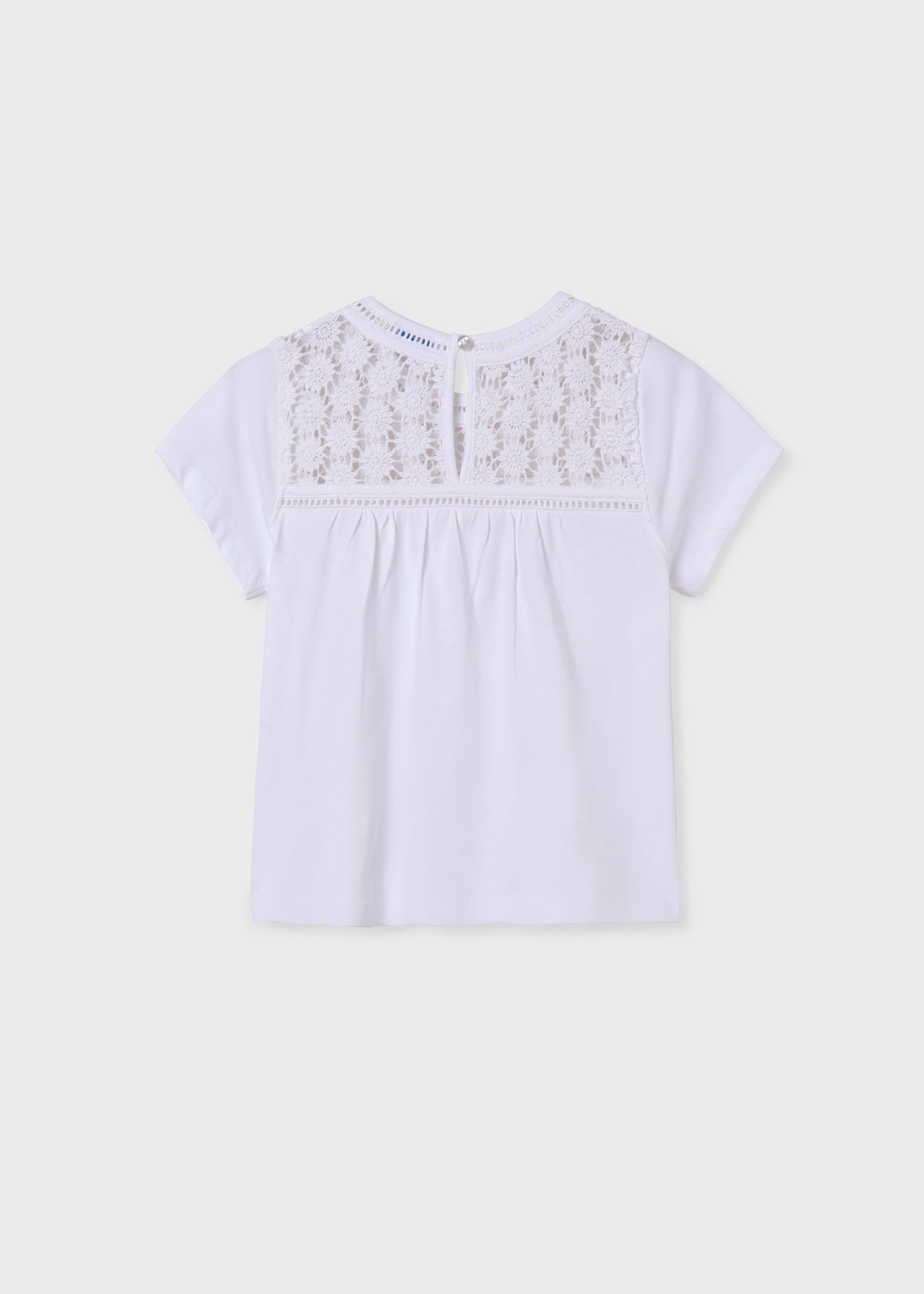 Girl Guipure Shirt Better Cotton