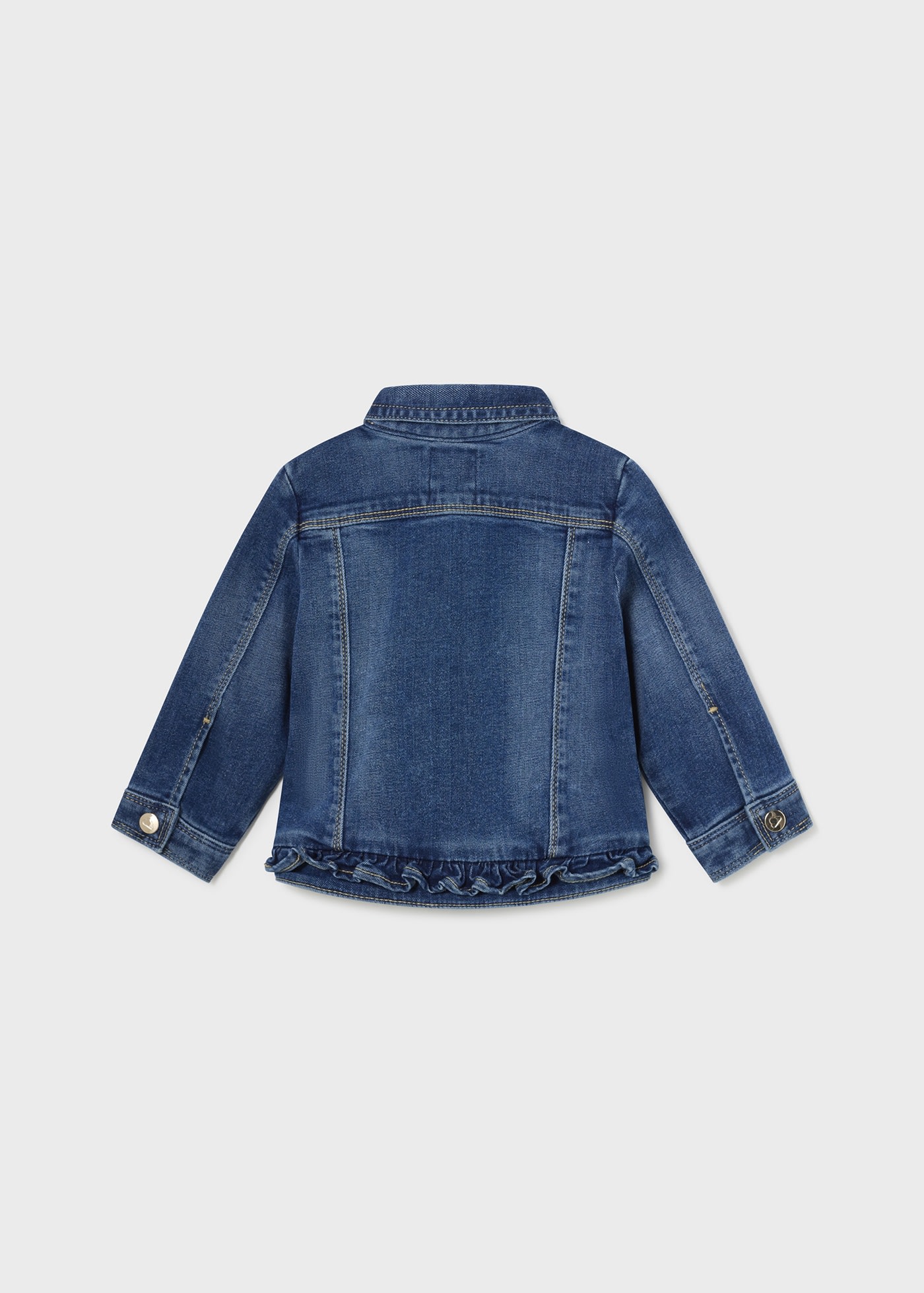 Veste en jean volants Better Cotton bébé