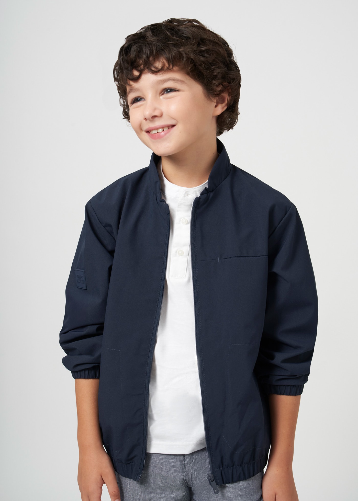 Boy Bomber Windbreaker Jacket