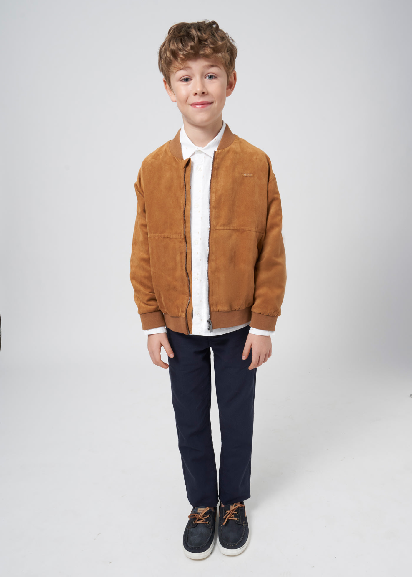 Boy Tailored Chino Trousers Better Cotton