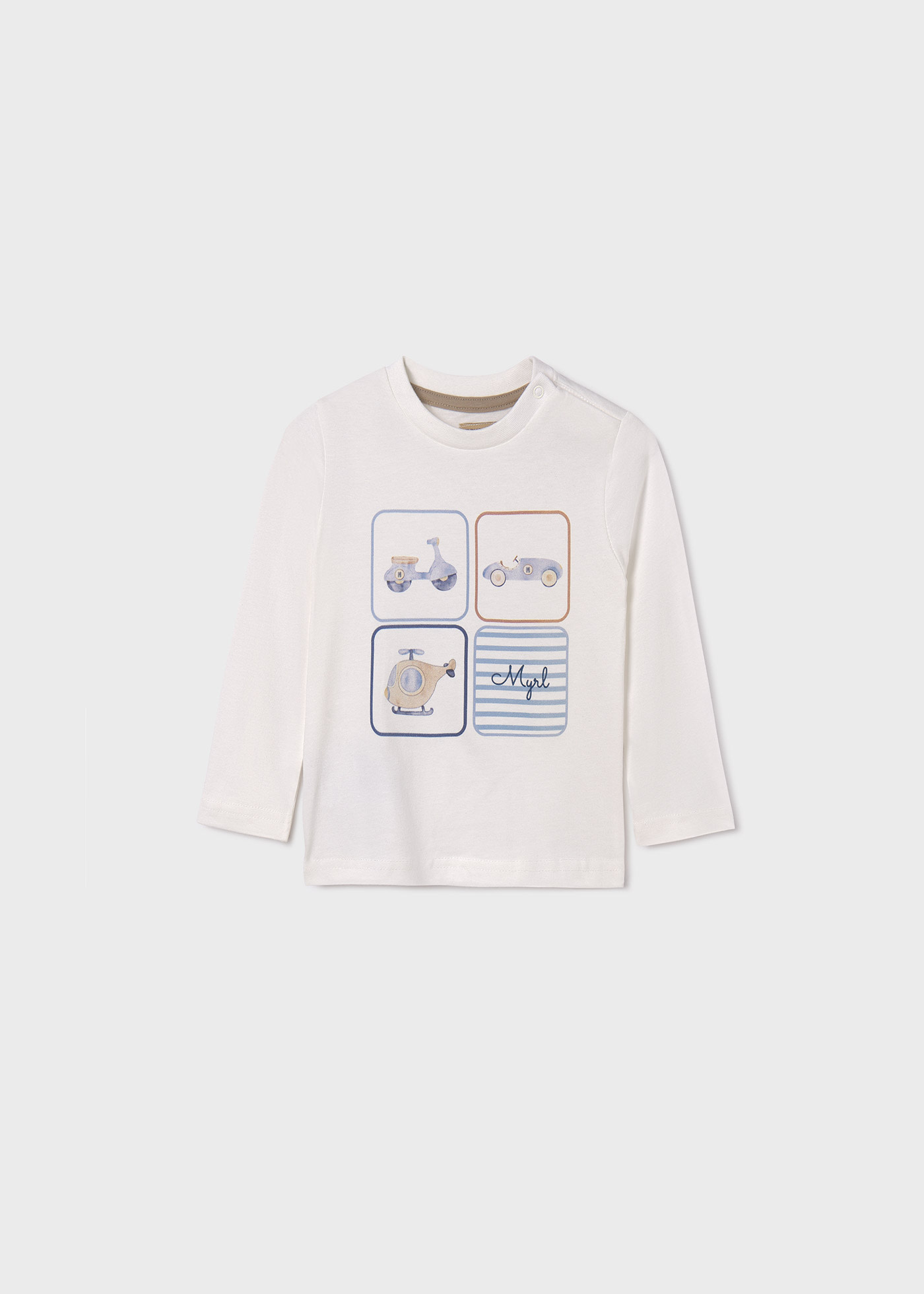 Koszulka niemowlęca Better Cotton z printem